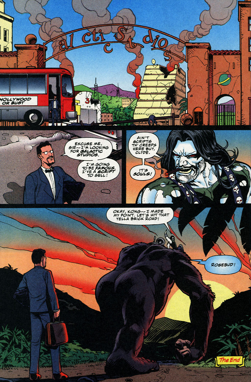 Read online Lobo Goes to Hollywood comic -  Issue # Full - 25