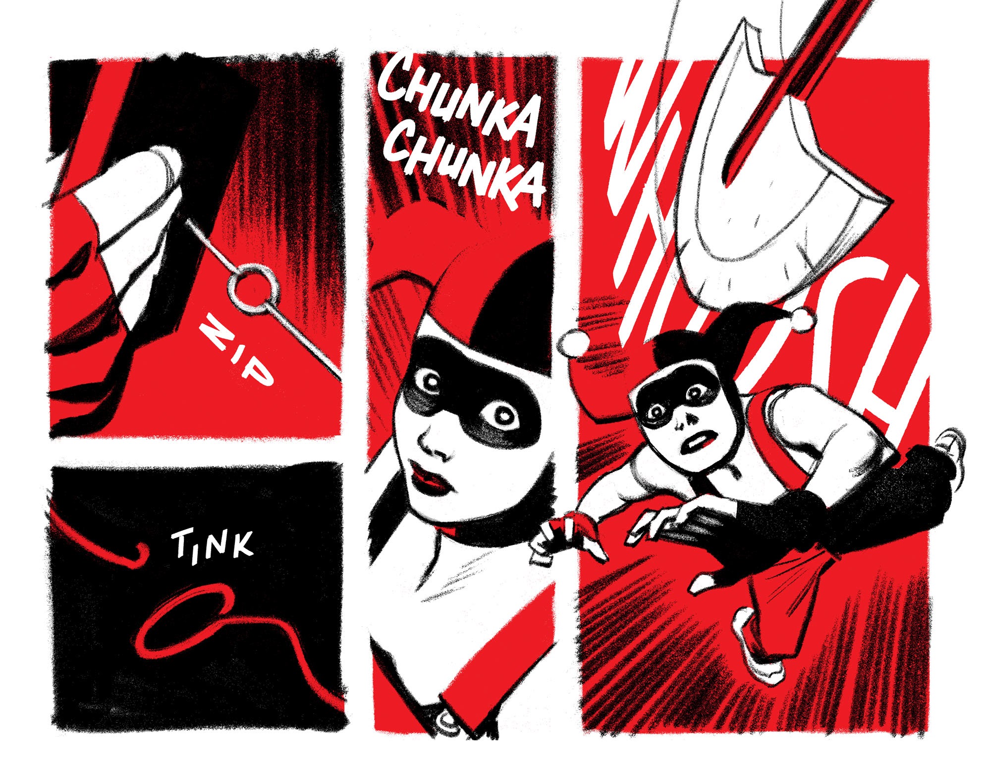 Read online Harley Quinn Black   White   Red comic -  Issue #14 - 8