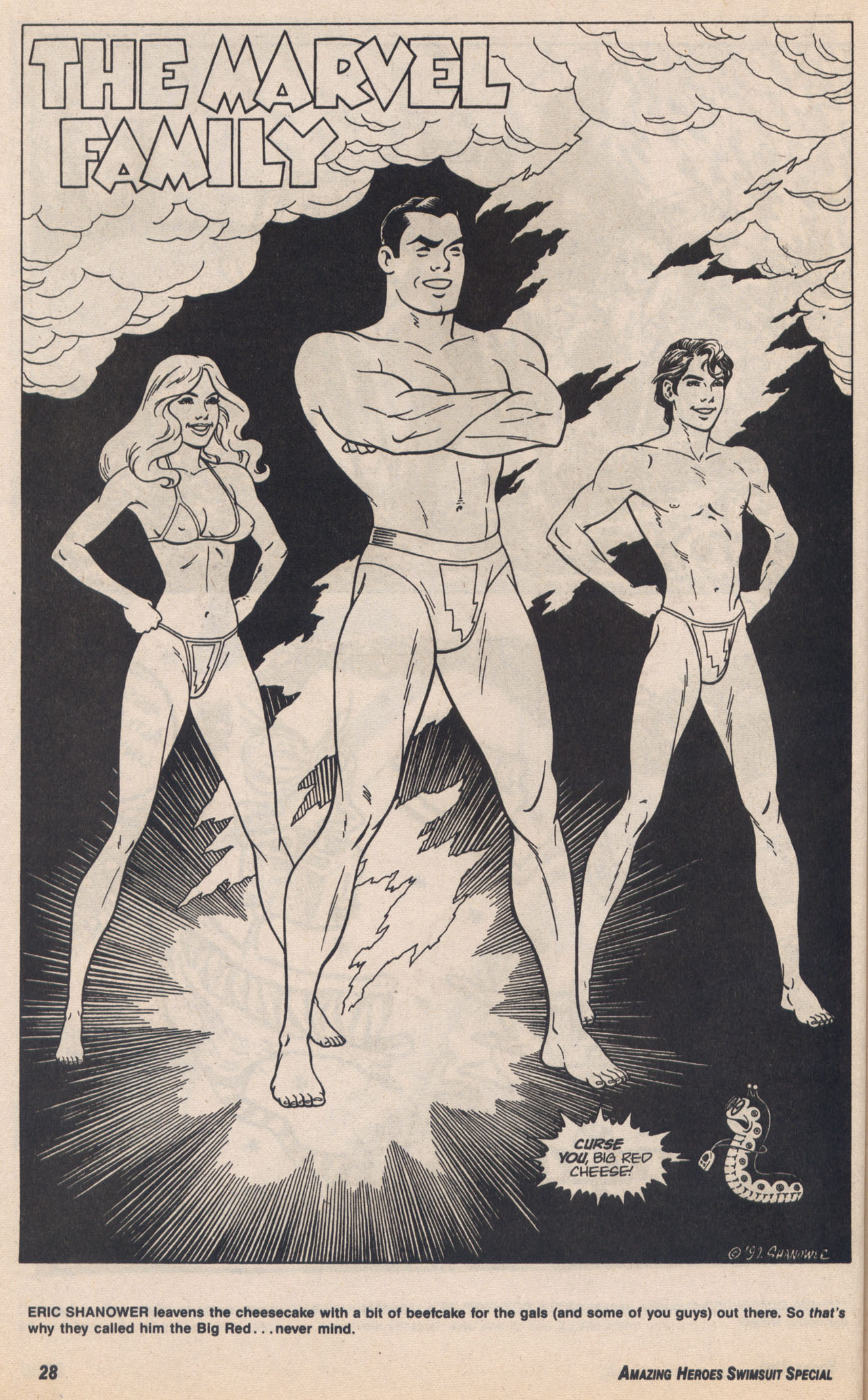 Read online Amazing Heroes Swimsuit Special comic -  Issue # TPB 3 - 28