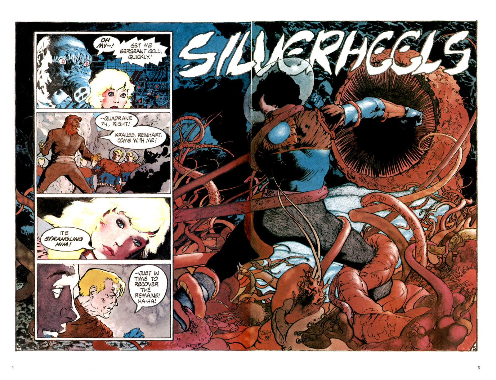 Read online Silverheels comic -  Issue #3 - 6