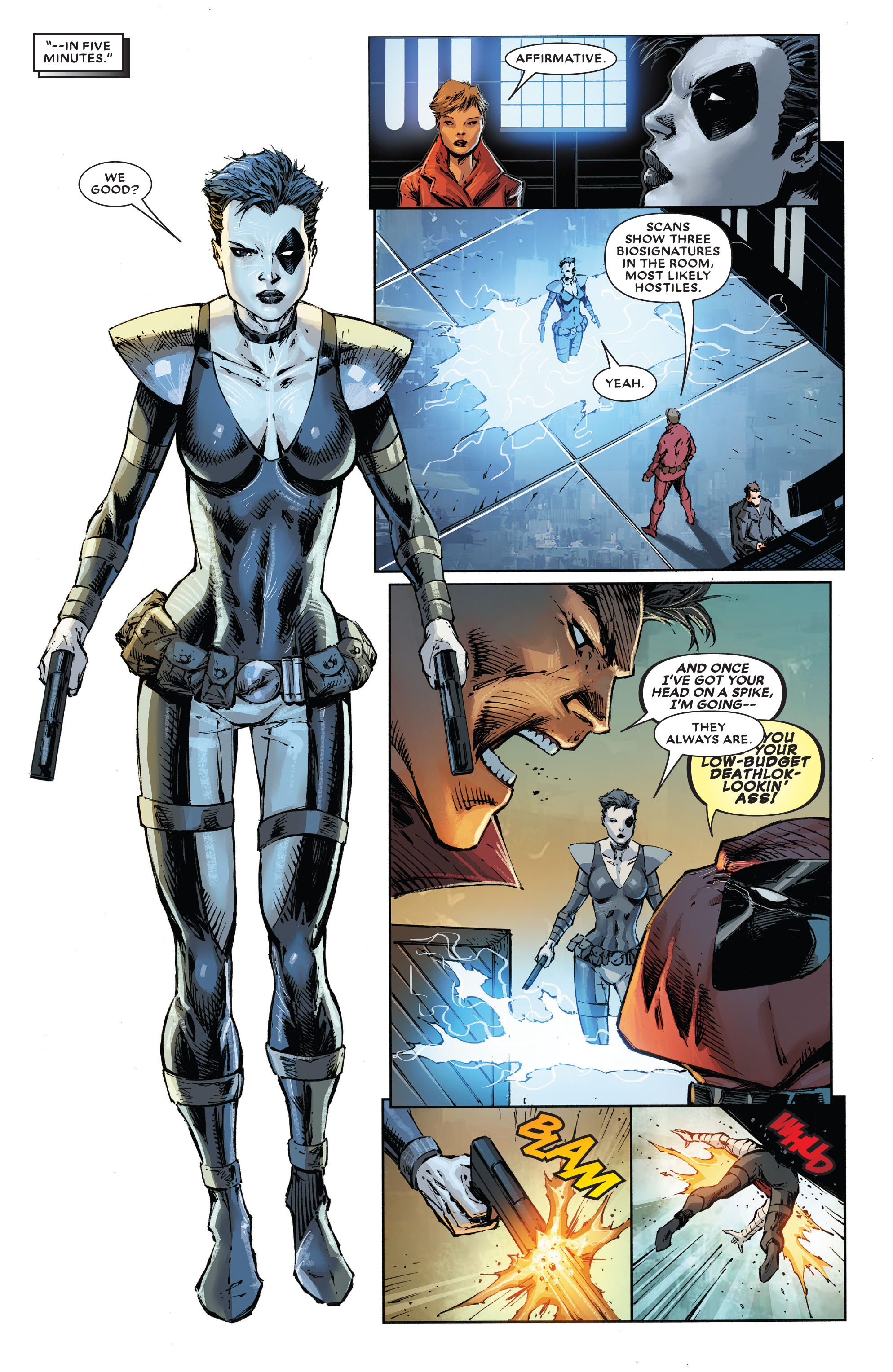 Read online Deadpool: Bad Blood (2022) comic -  Issue #4 - 5