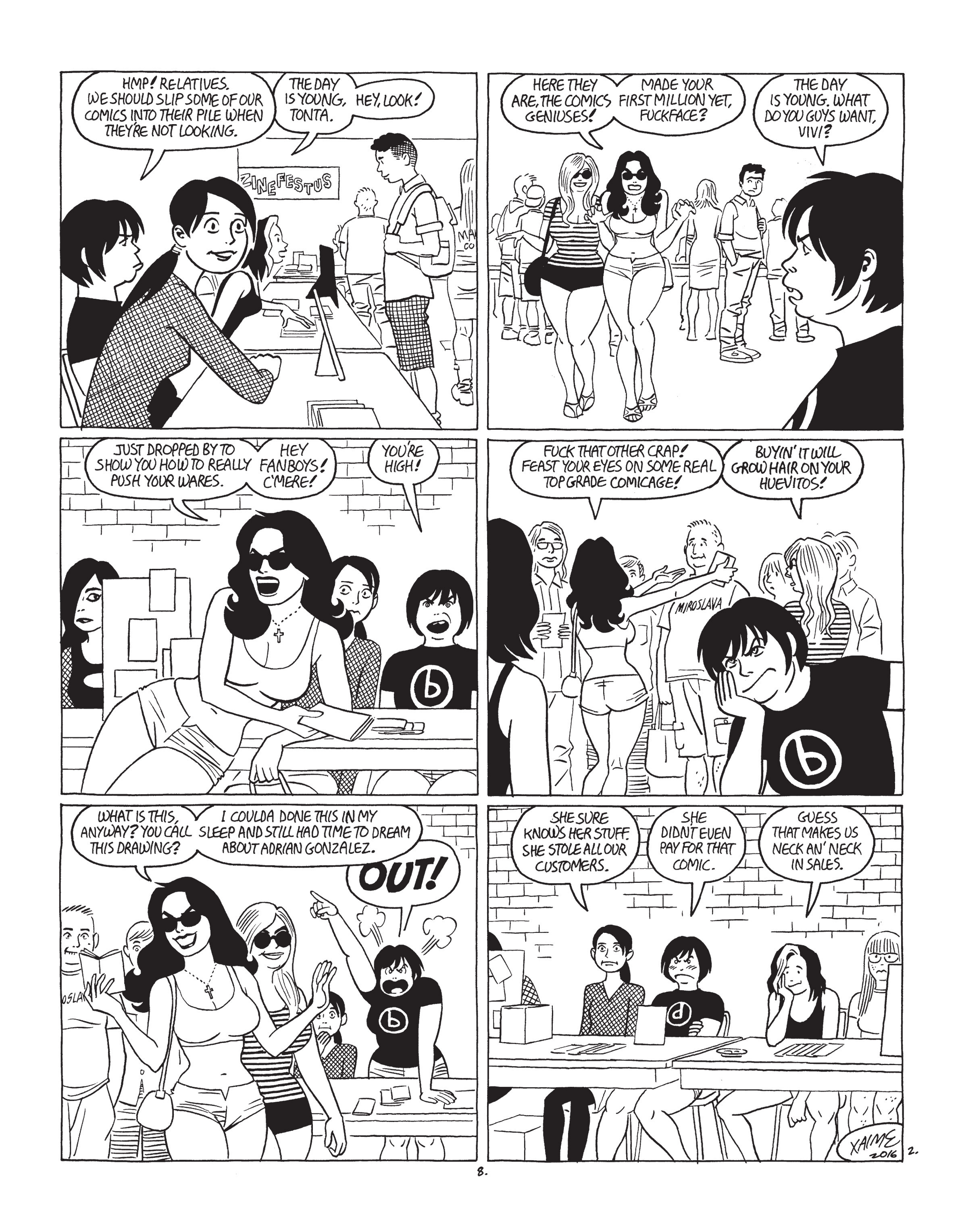 Read online Love and Rockets (2016) comic -  Issue #1 - 9