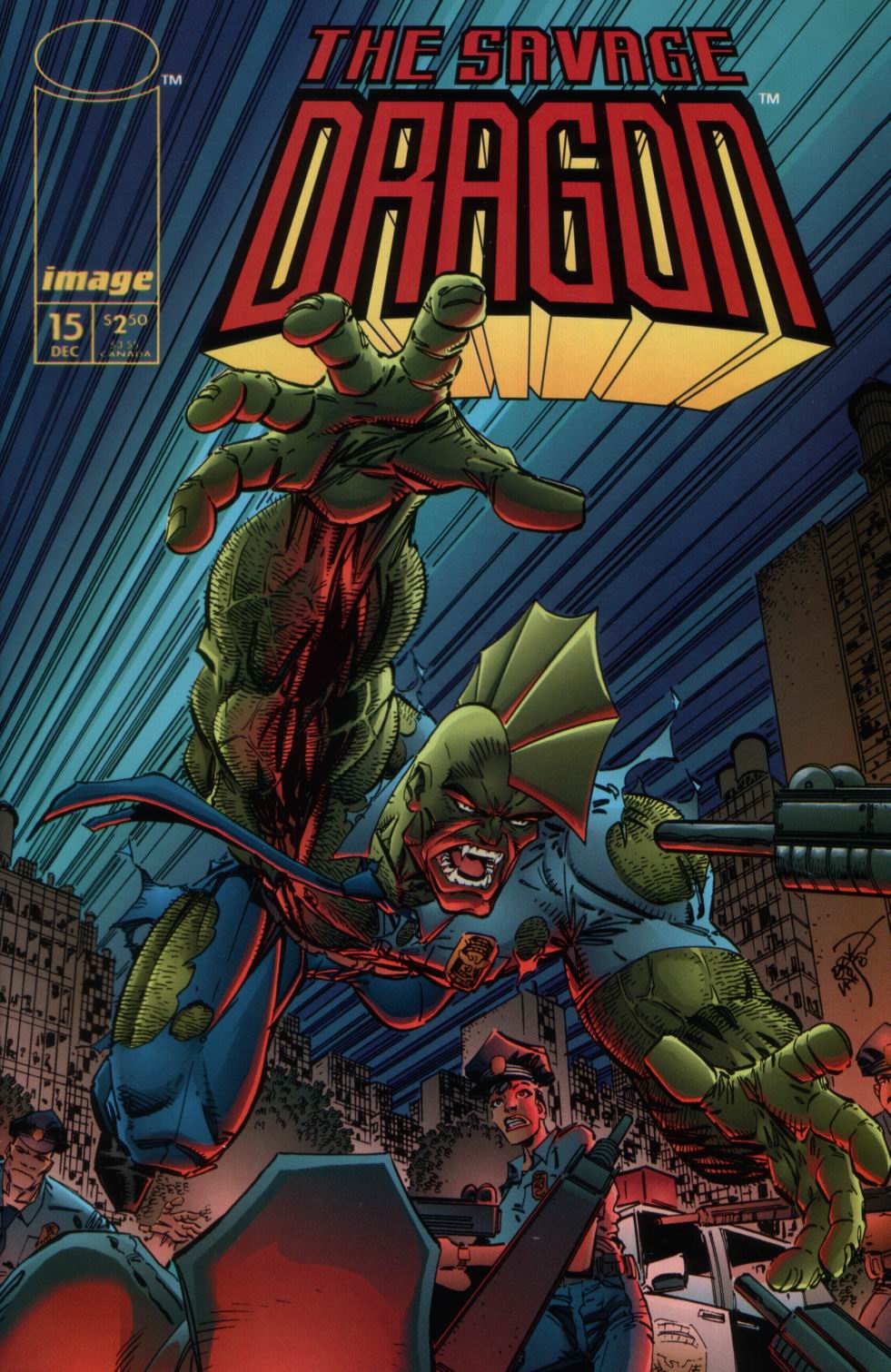 Read online The Savage Dragon (1993) comic -  Issue #15 - 1