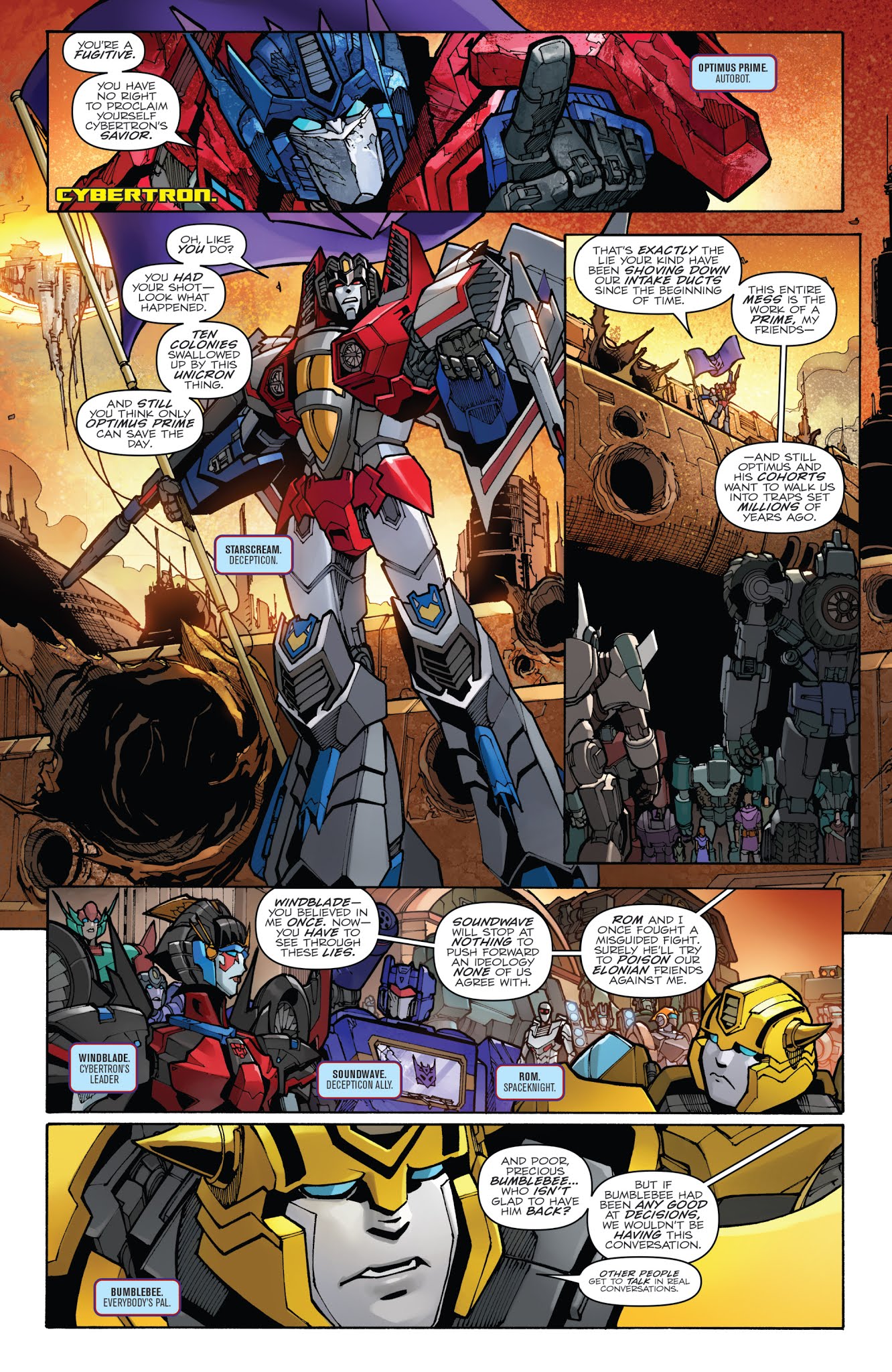 Read online Transformers: Unicron comic -  Issue #2 - 5