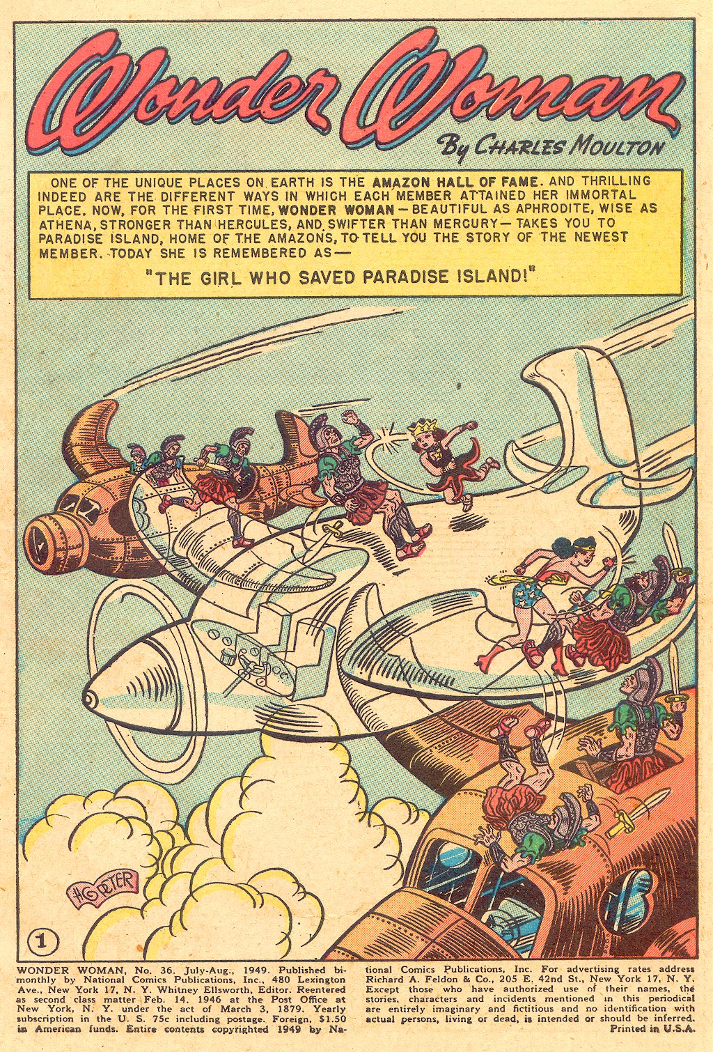 Read online Wonder Woman (1942) comic -  Issue #36 - 3