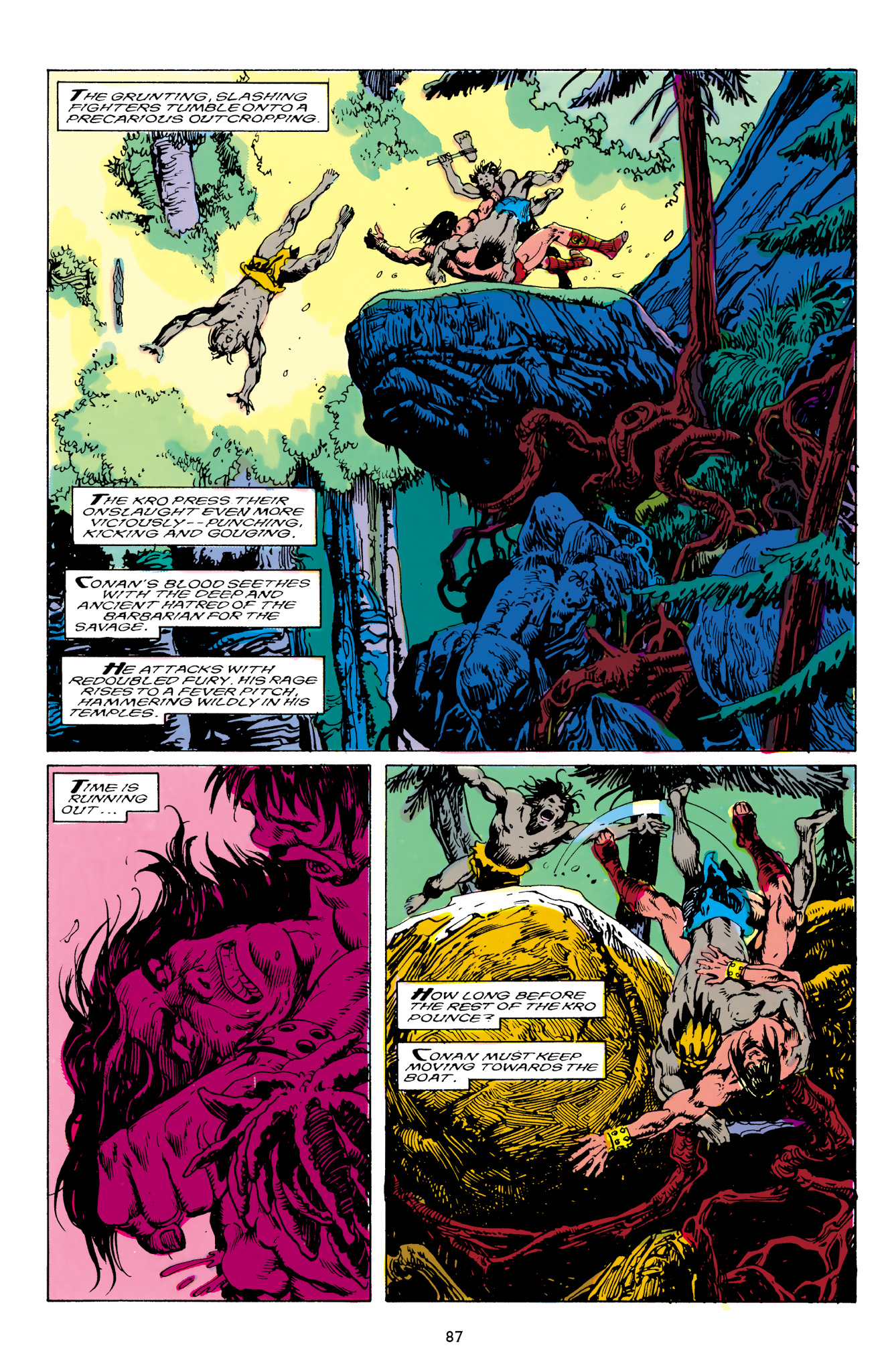 Read online The Chronicles of Conan comic -  Issue # TPB 28 (Part 1) - 87