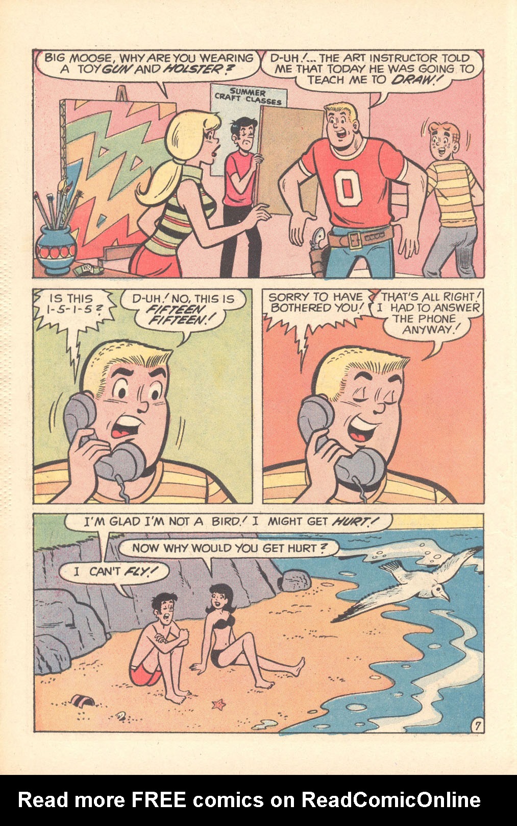 Read online Archie's TV Laugh-Out comic -  Issue #4 - 32