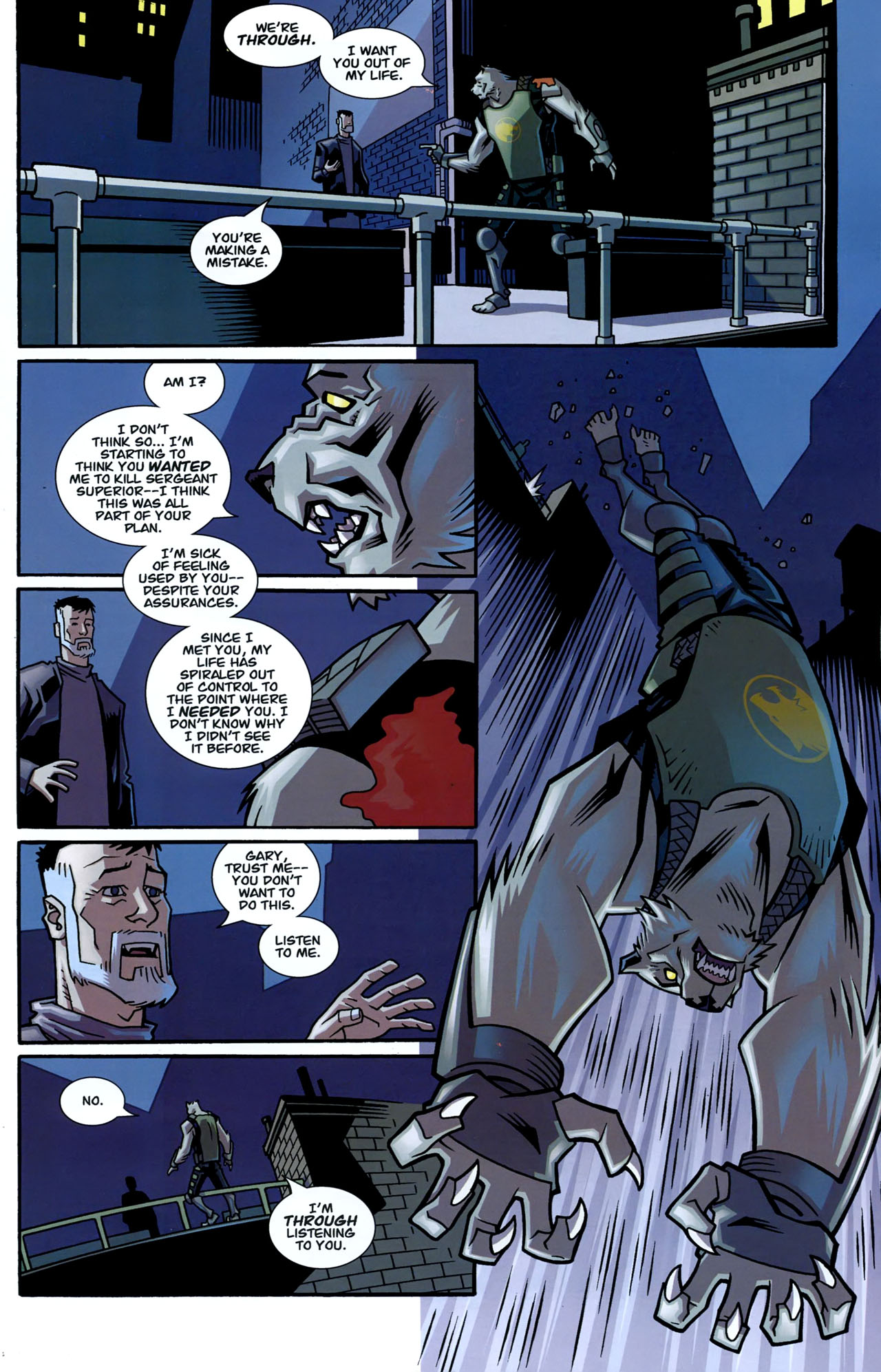 Read online The Astounding Wolf-Man comic -  Issue #7 - 7