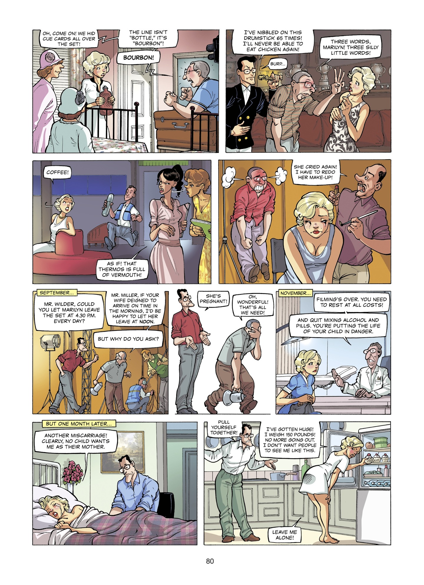 Read online The Stars of History: Marilyn Monroe comic -  Issue # TPB - 80