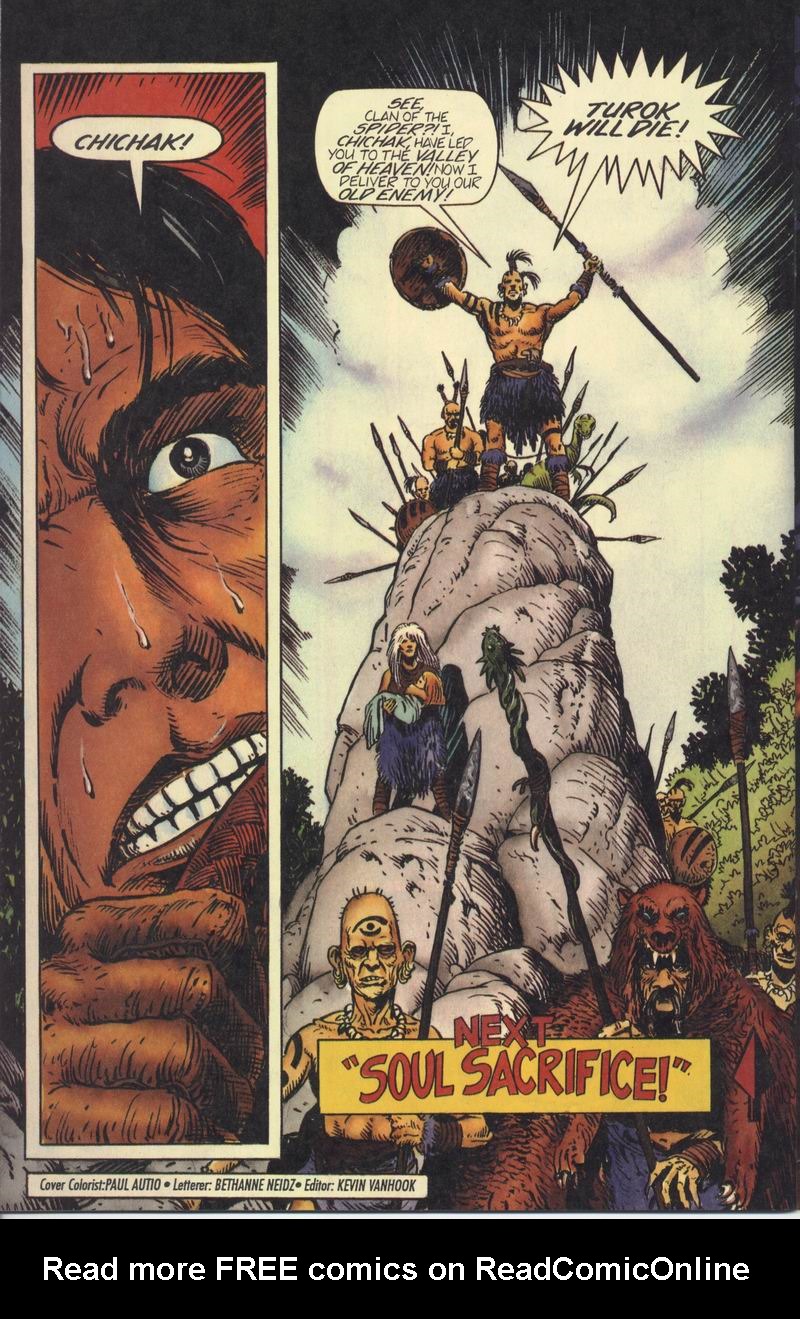 Read online Turok, Dinosaur Hunter (1993) comic -  Issue #7 - 22