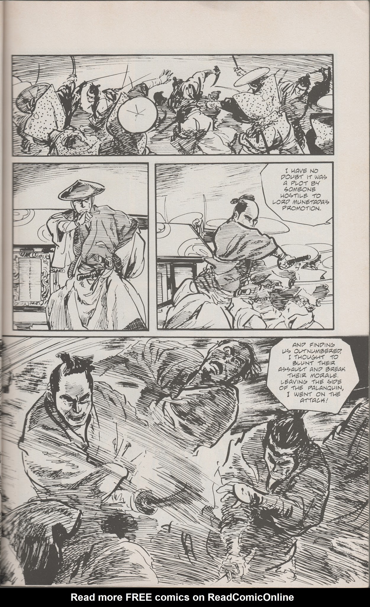 Read online Lone Wolf and Cub comic -  Issue #29 - 60