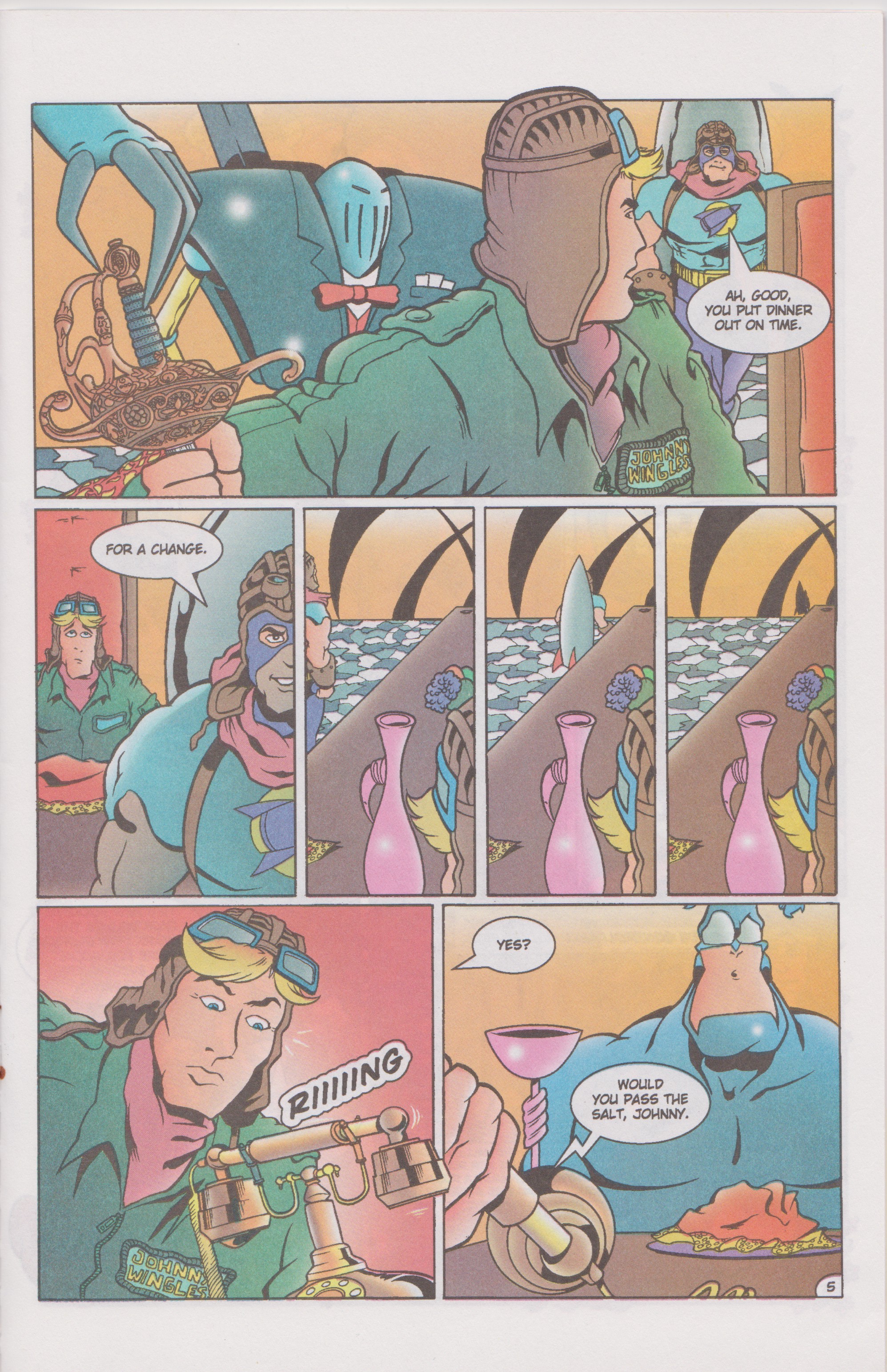 Read online The Tick Color comic -  Issue #3 - 7