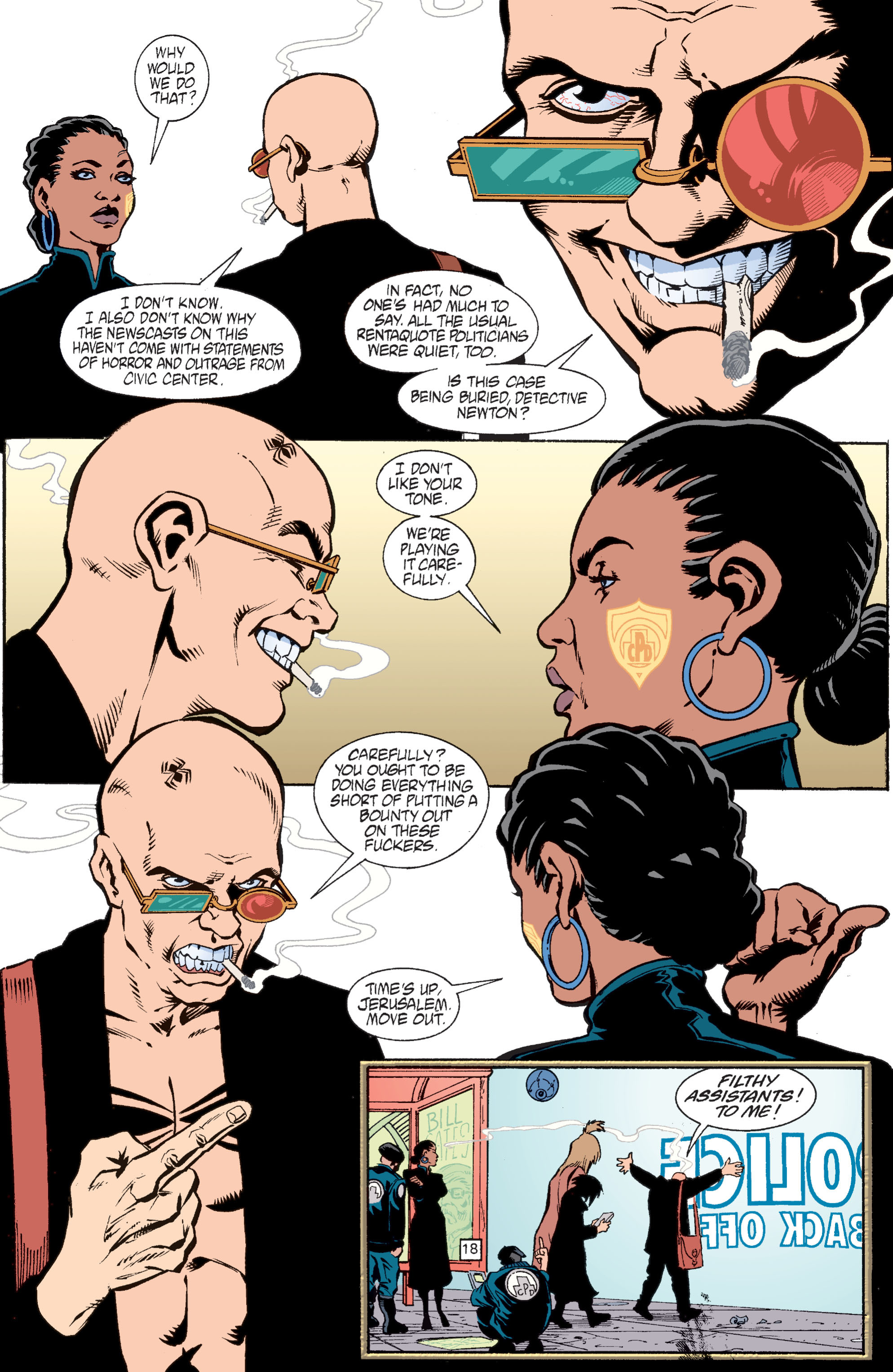 Read online Transmetropolitan comic -  Issue #28 - 19