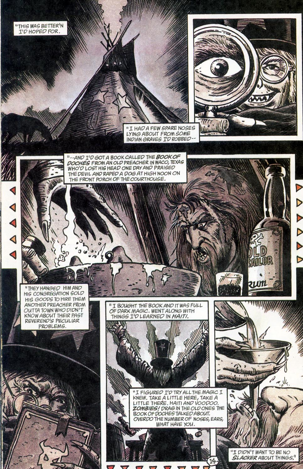 Read online Jonah Hex: Two-Gun Mojo comic -  Issue #4 - 16