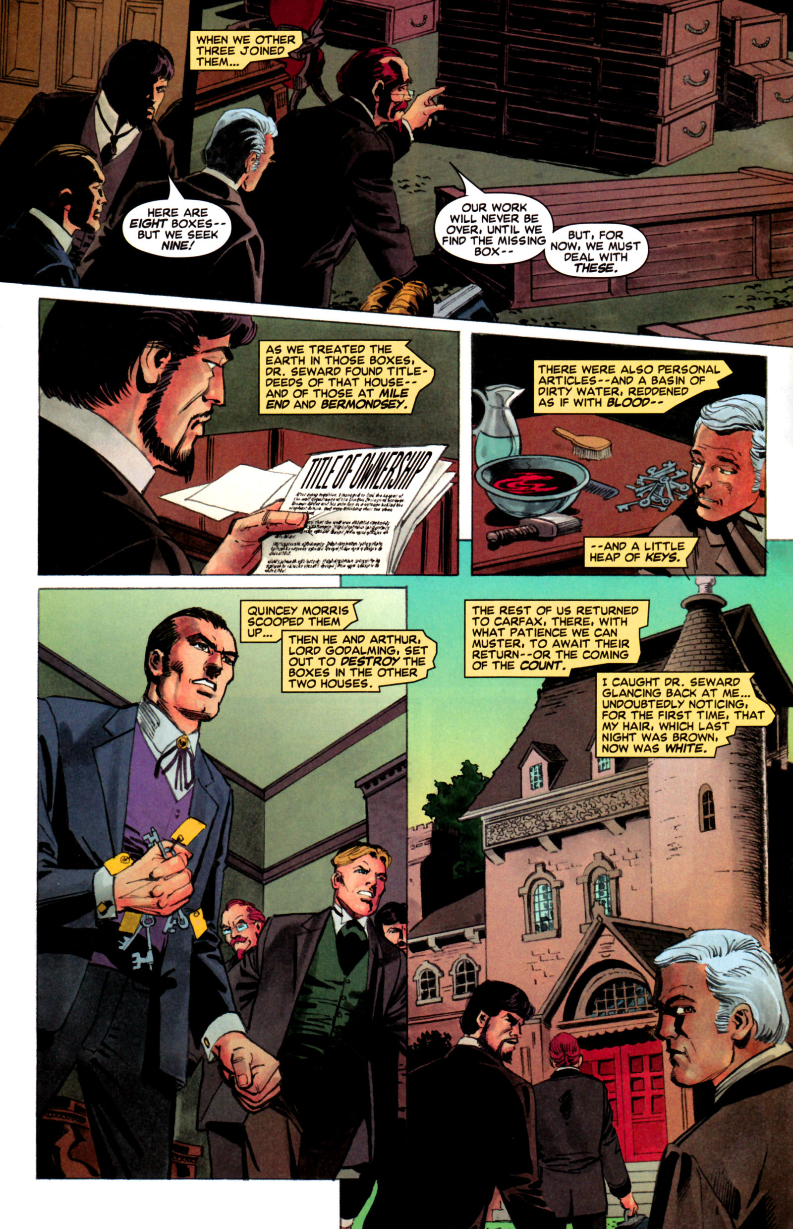 Read online Dracula comic -  Issue #4 - 10