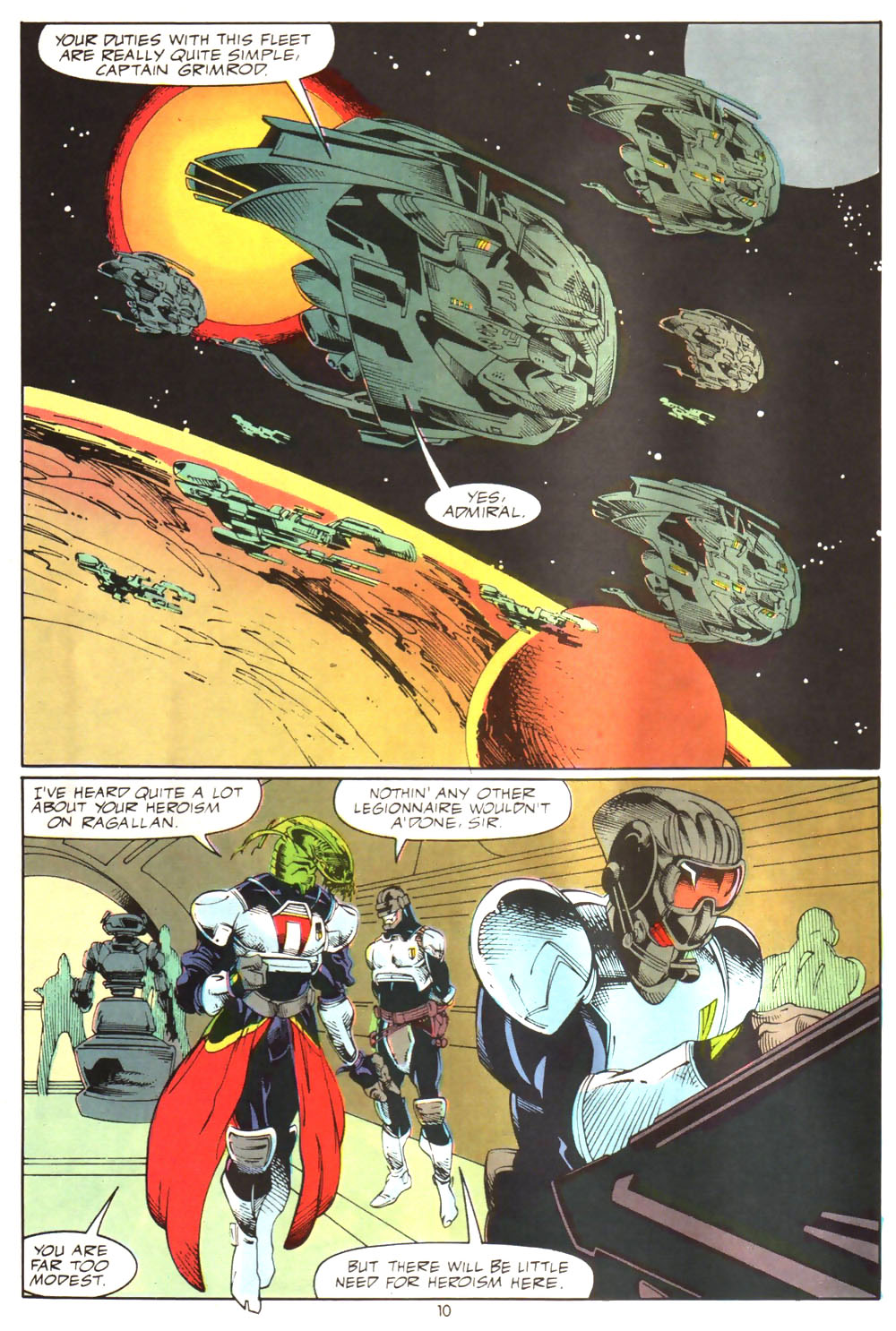 Read online Alien Legion (1987) comic -  Issue #6 - 13