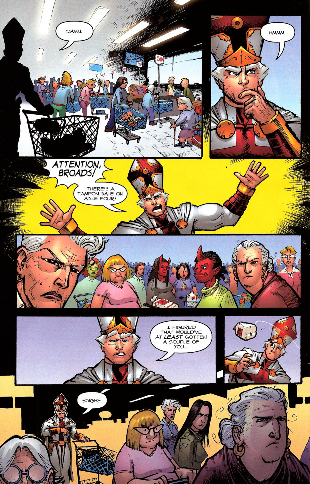 Read online Battle Pope comic -  Issue #12 - 4