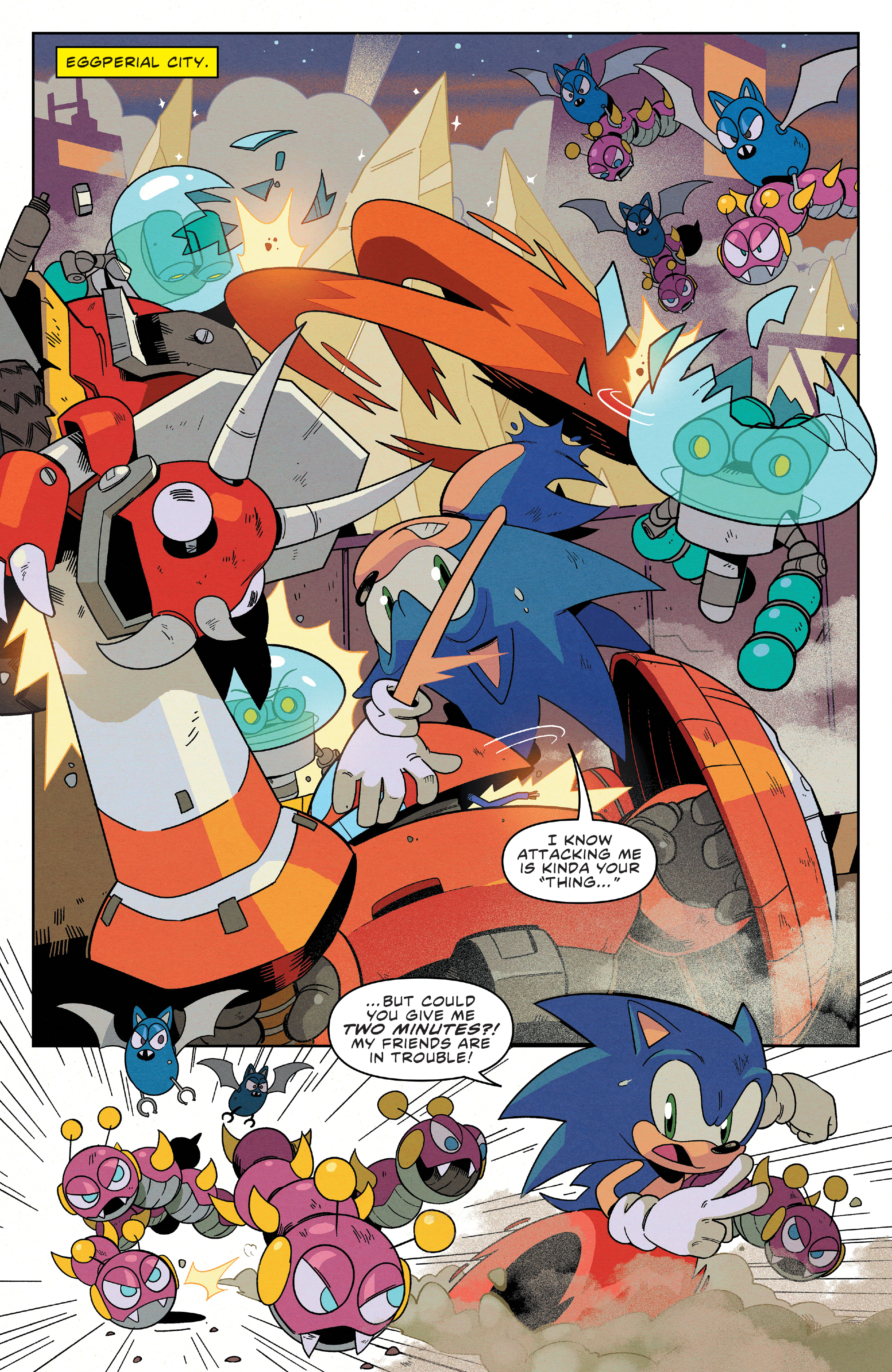 Read online Sonic the Hedgehog (2018) comic -  Issue #58 - 5