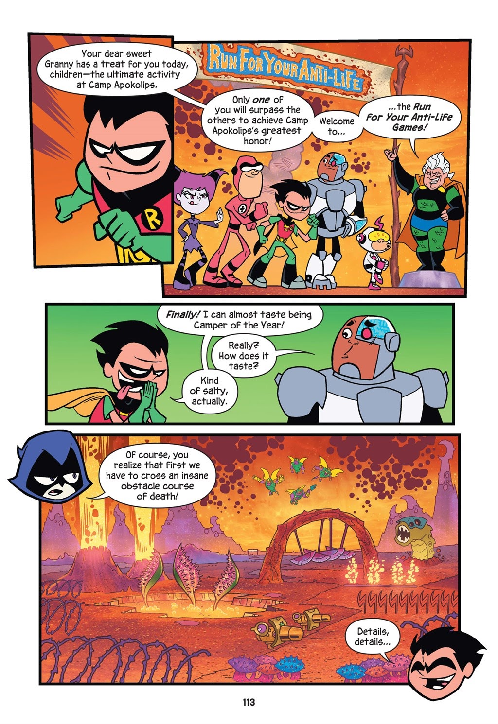 Read online Teen Titans Go! To Camp comic -  Issue # _TPB - 109
