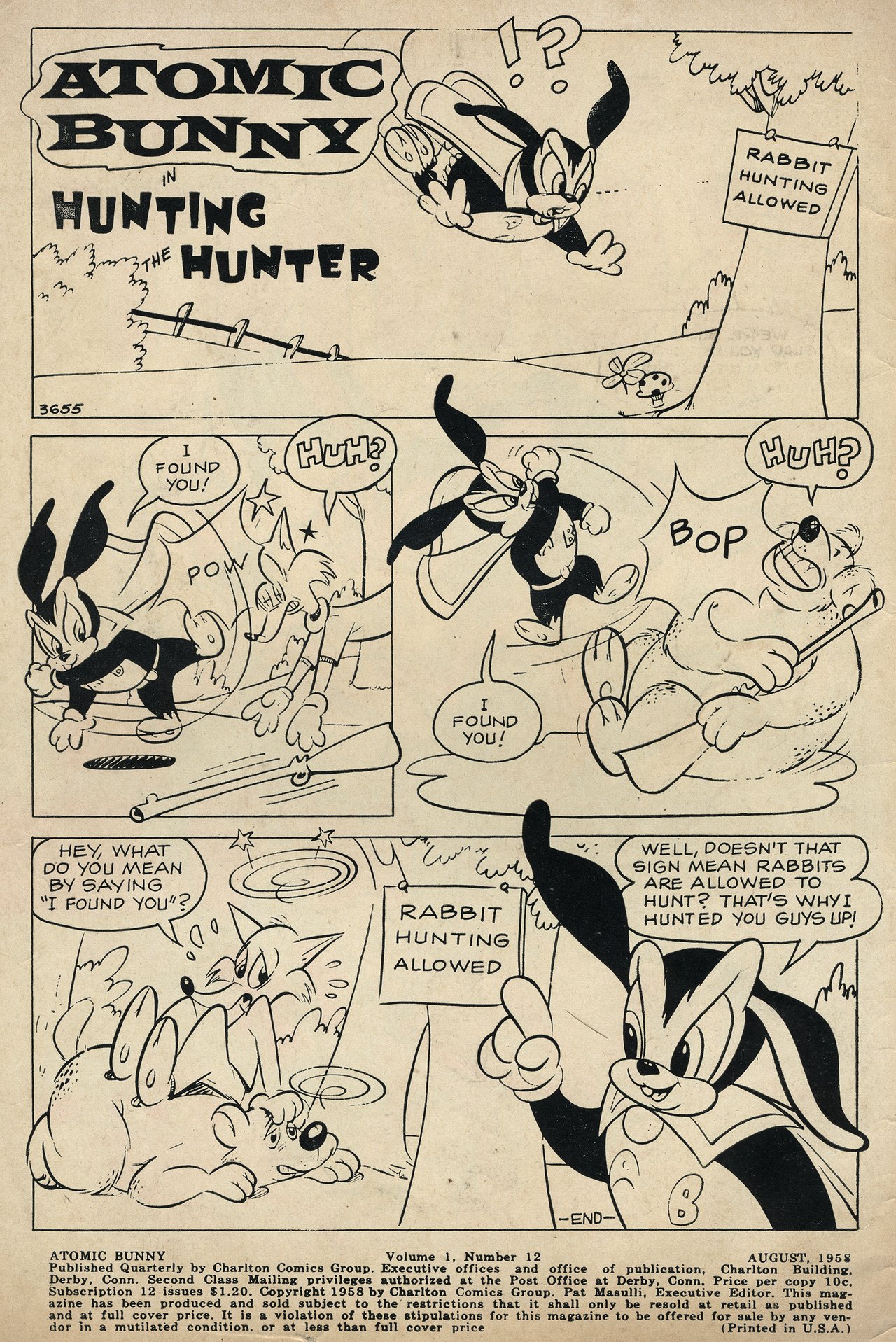 Read online Atomic Bunny comic -  Issue #12 - 2