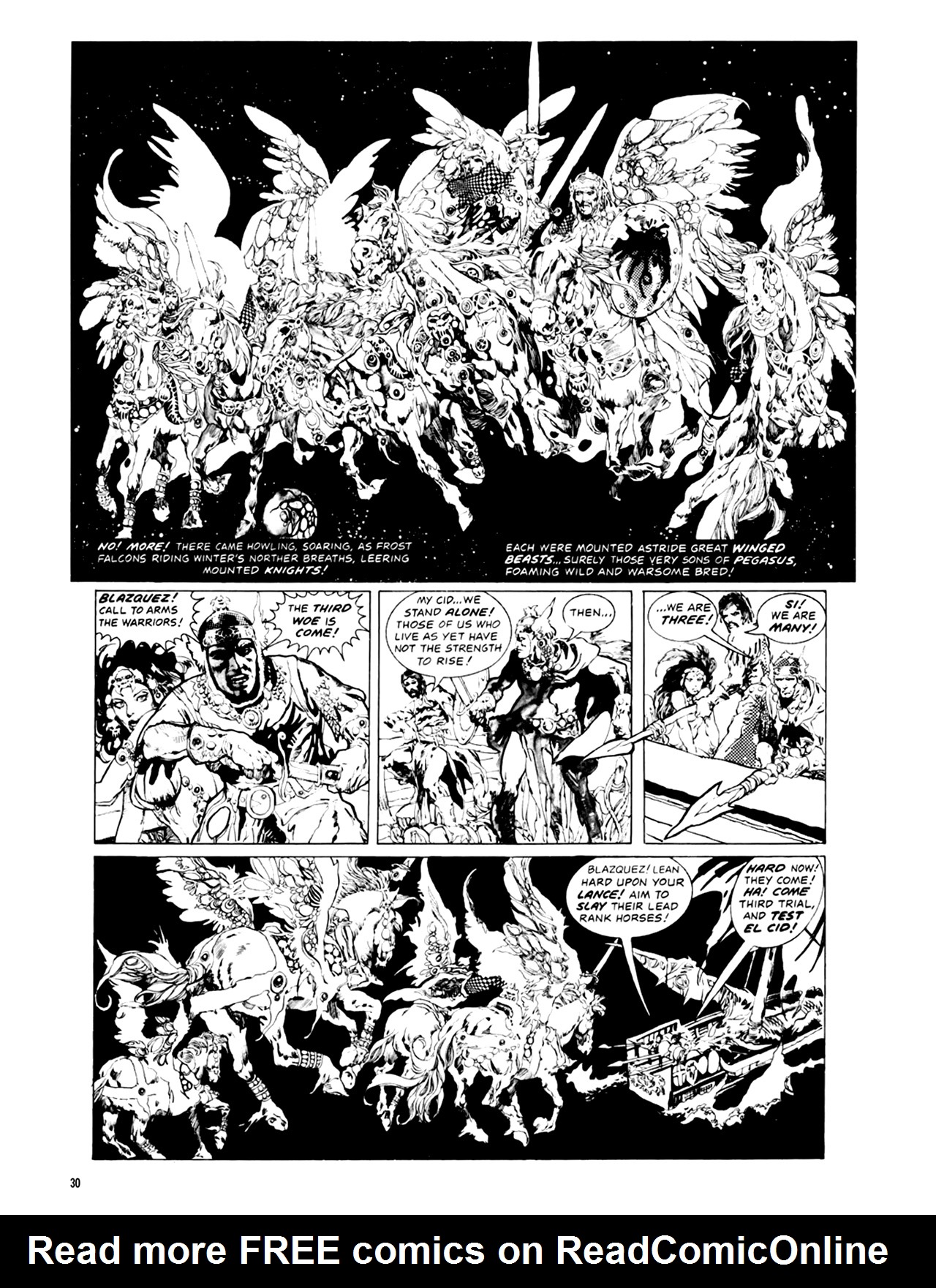 Read online Eerie Presents El Cid comic -  Issue # TPB - 31