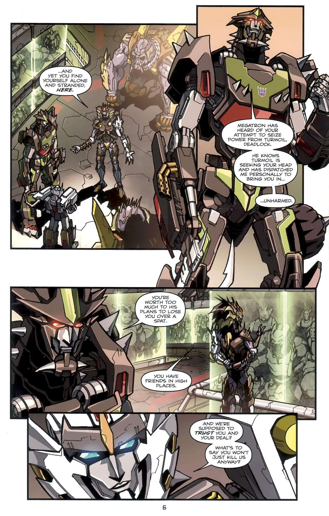 Read online The Transformers: Drift comic -  Issue #3 - 8