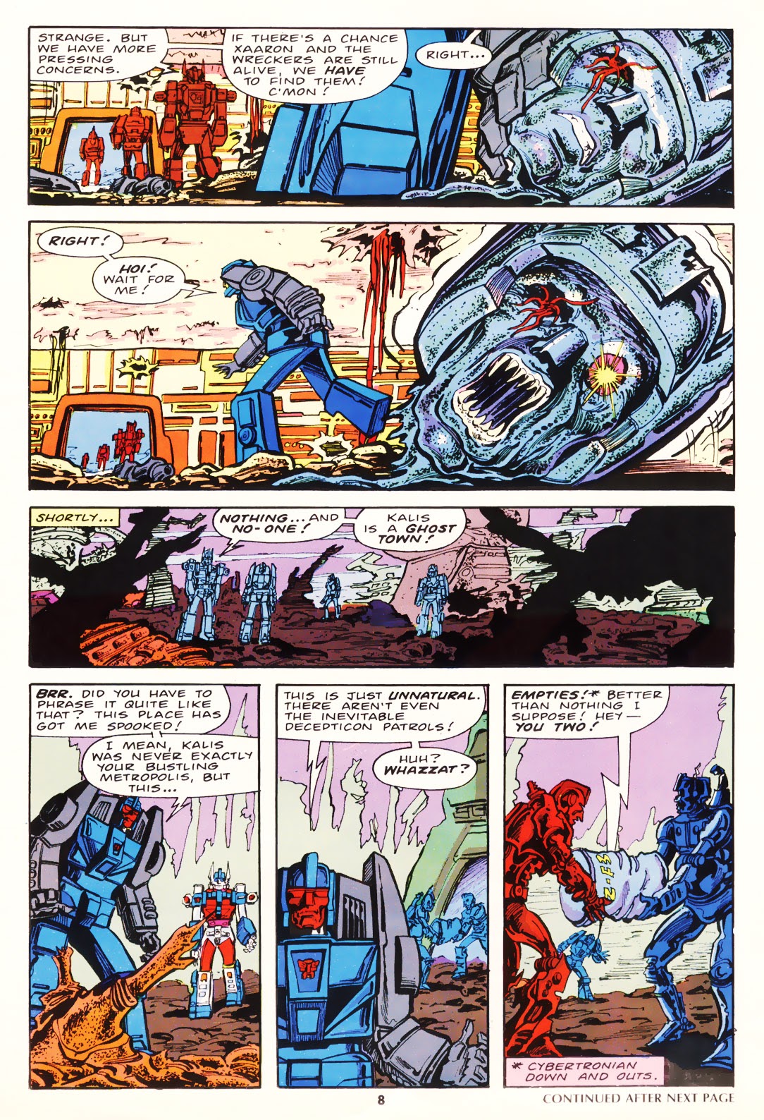 Read online The Transformers (UK) comic -  Issue #164 - 8