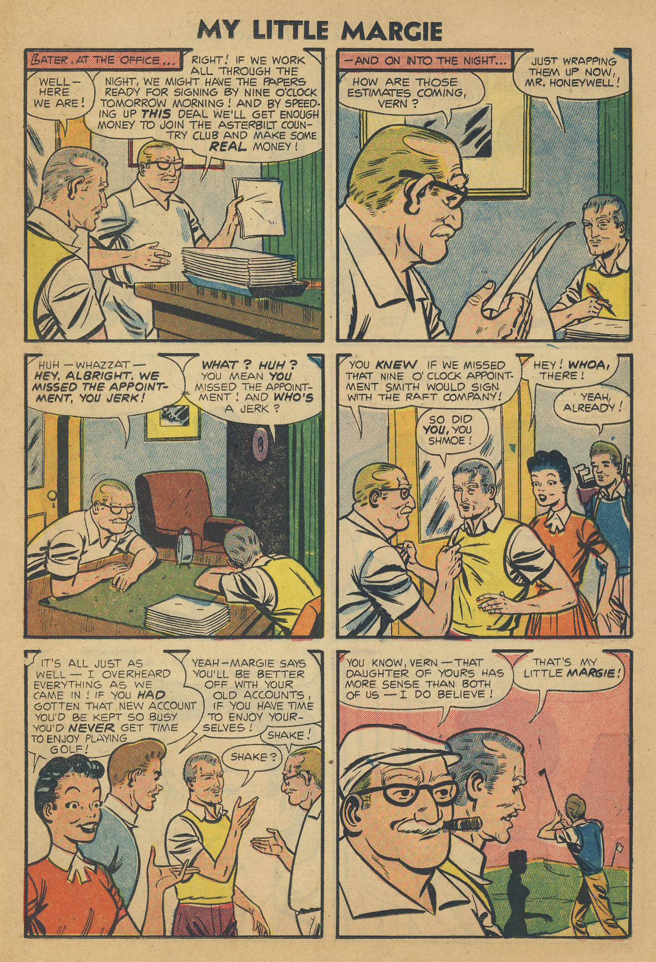 Read online My Little Margie (1954) comic -  Issue #4 - 19