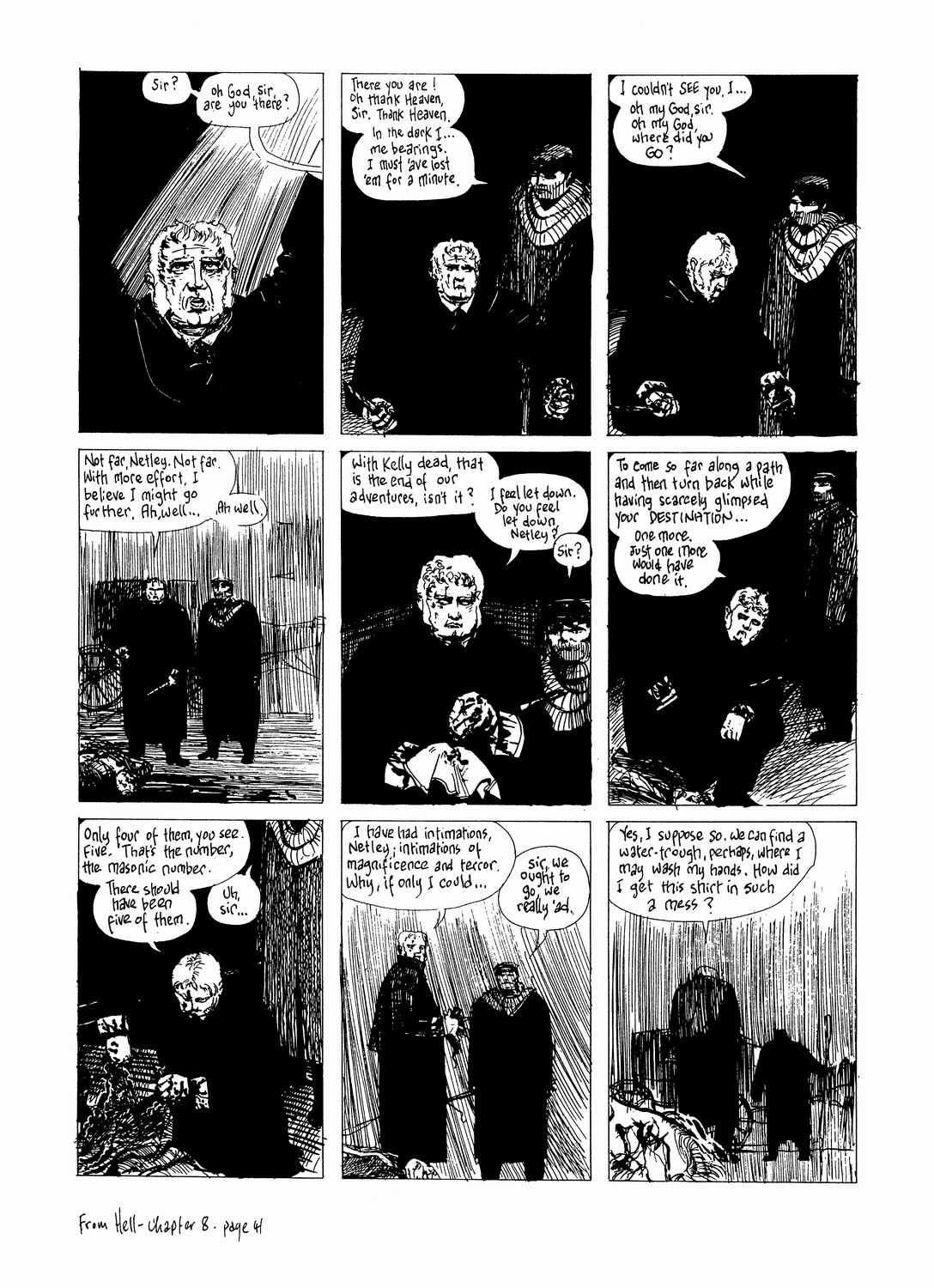 Read online From Hell (1991) comic -  Issue # TPB - 271