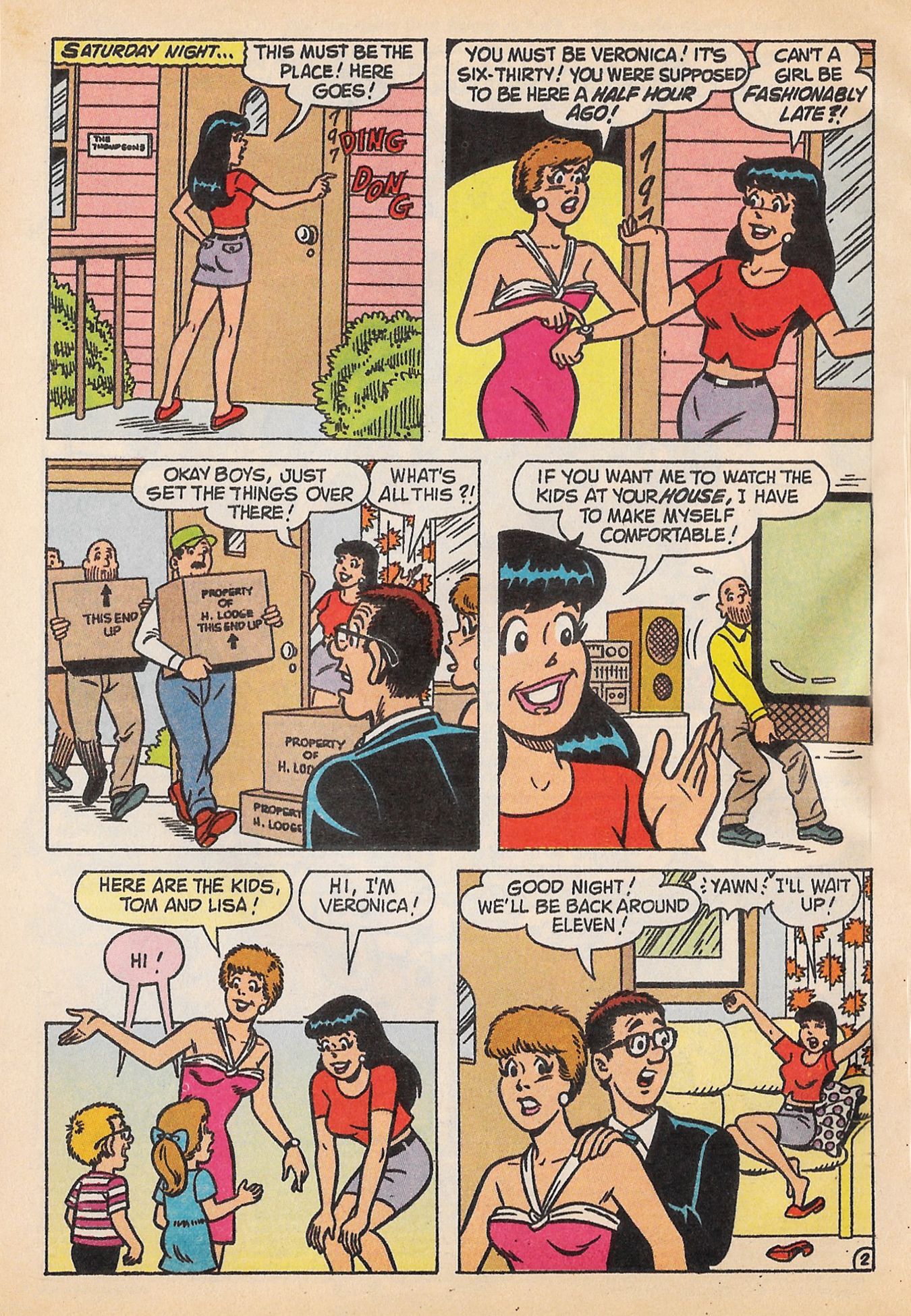 Read online Betty and Veronica Digest Magazine comic -  Issue #77 - 4