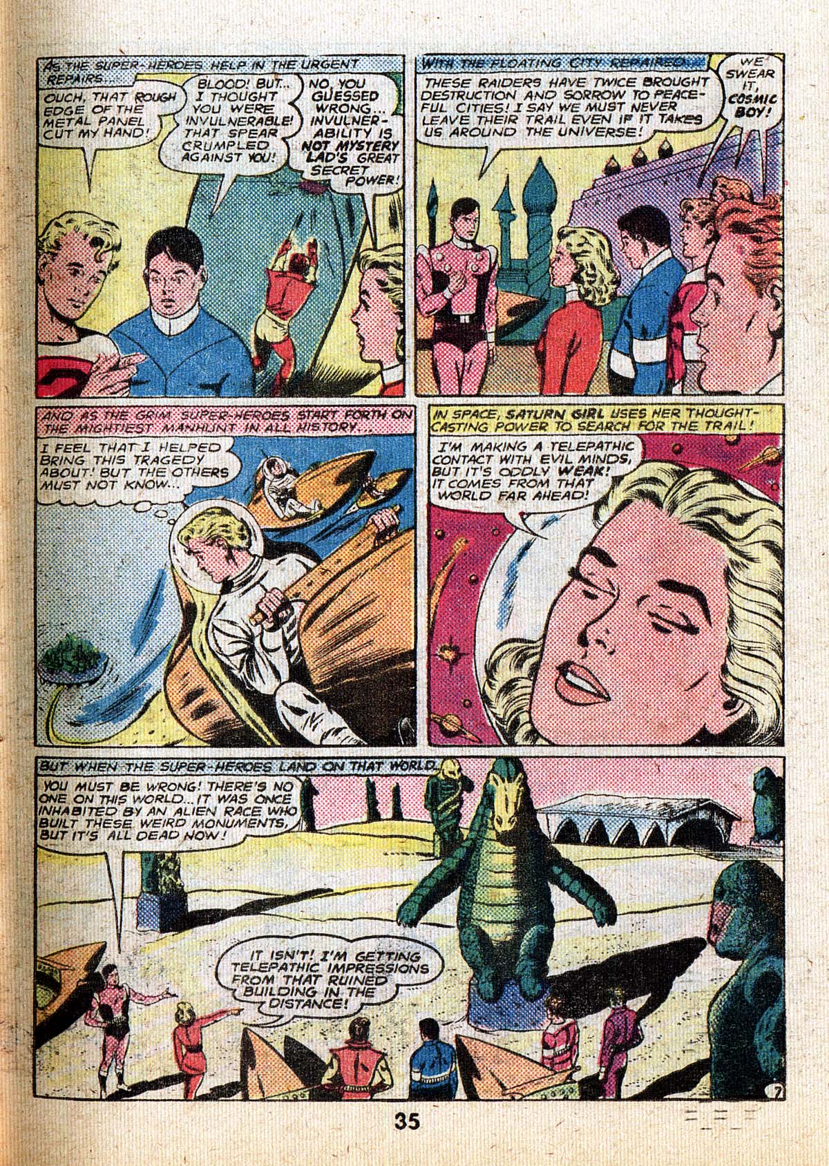 Read online Adventure Comics (1938) comic -  Issue #500 - 35