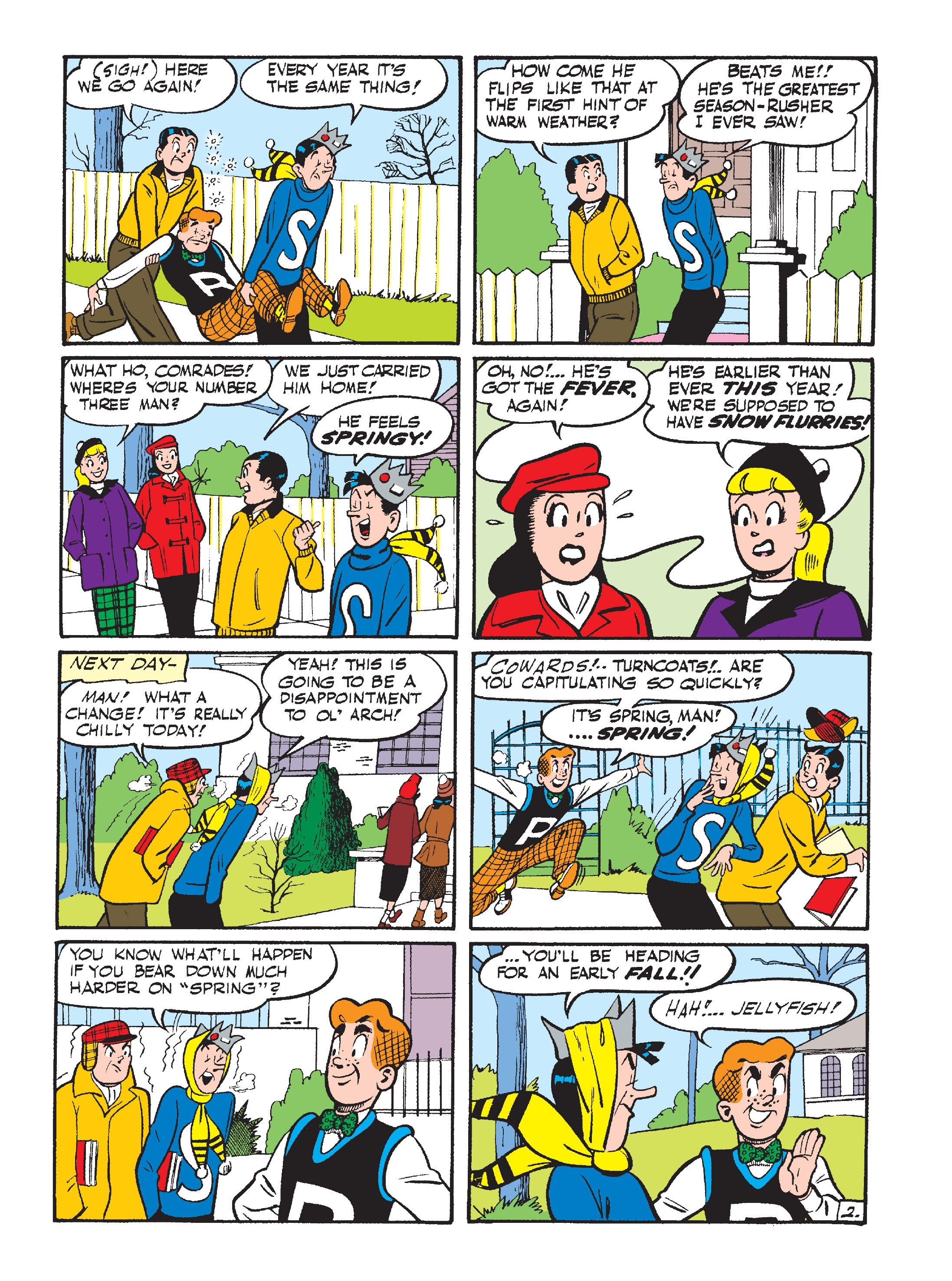 Read online Archie's Double Digest Magazine comic -  Issue #266 - 148