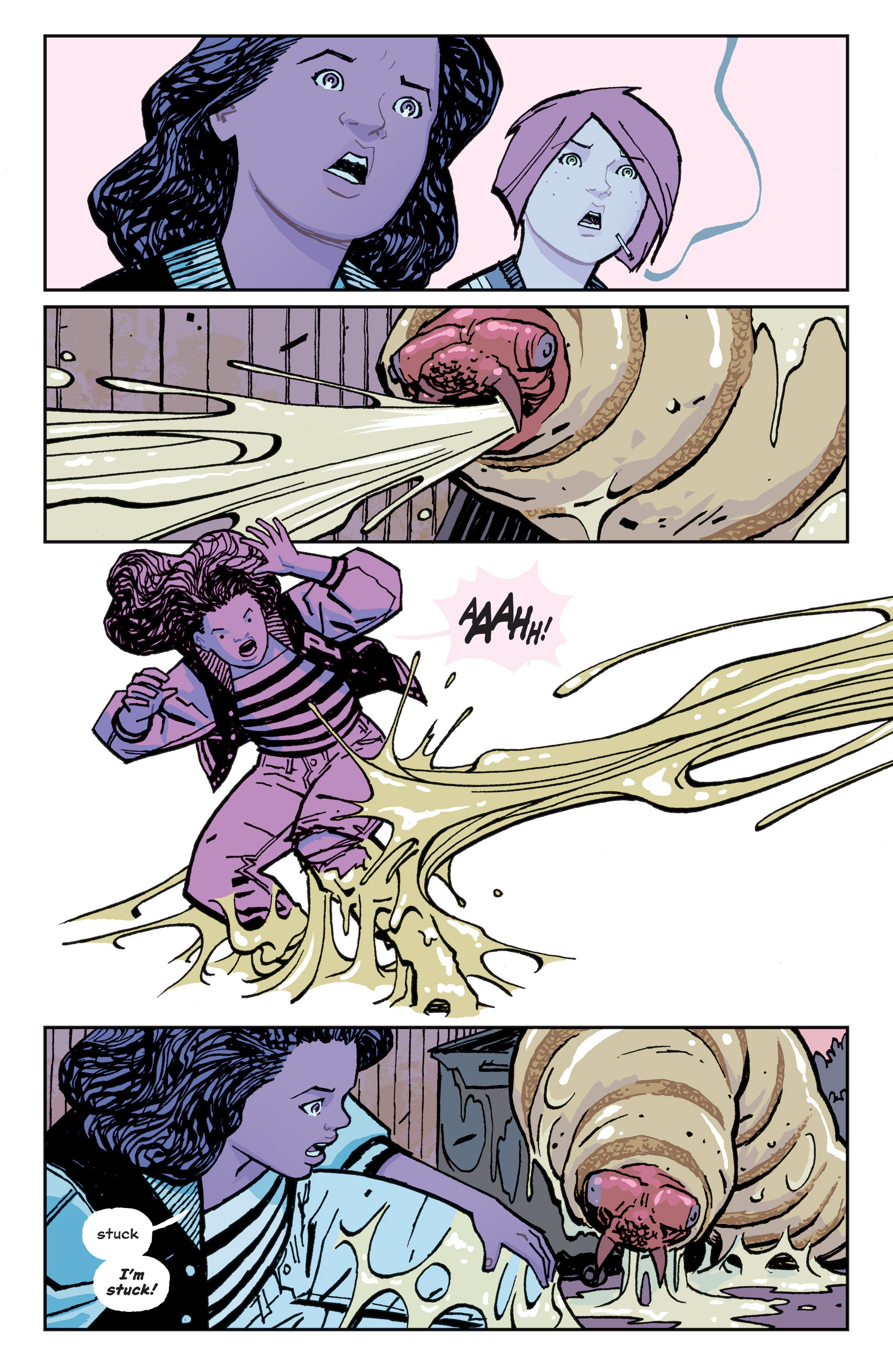 Read online Paper Girls comic -  Issue #8 - 20