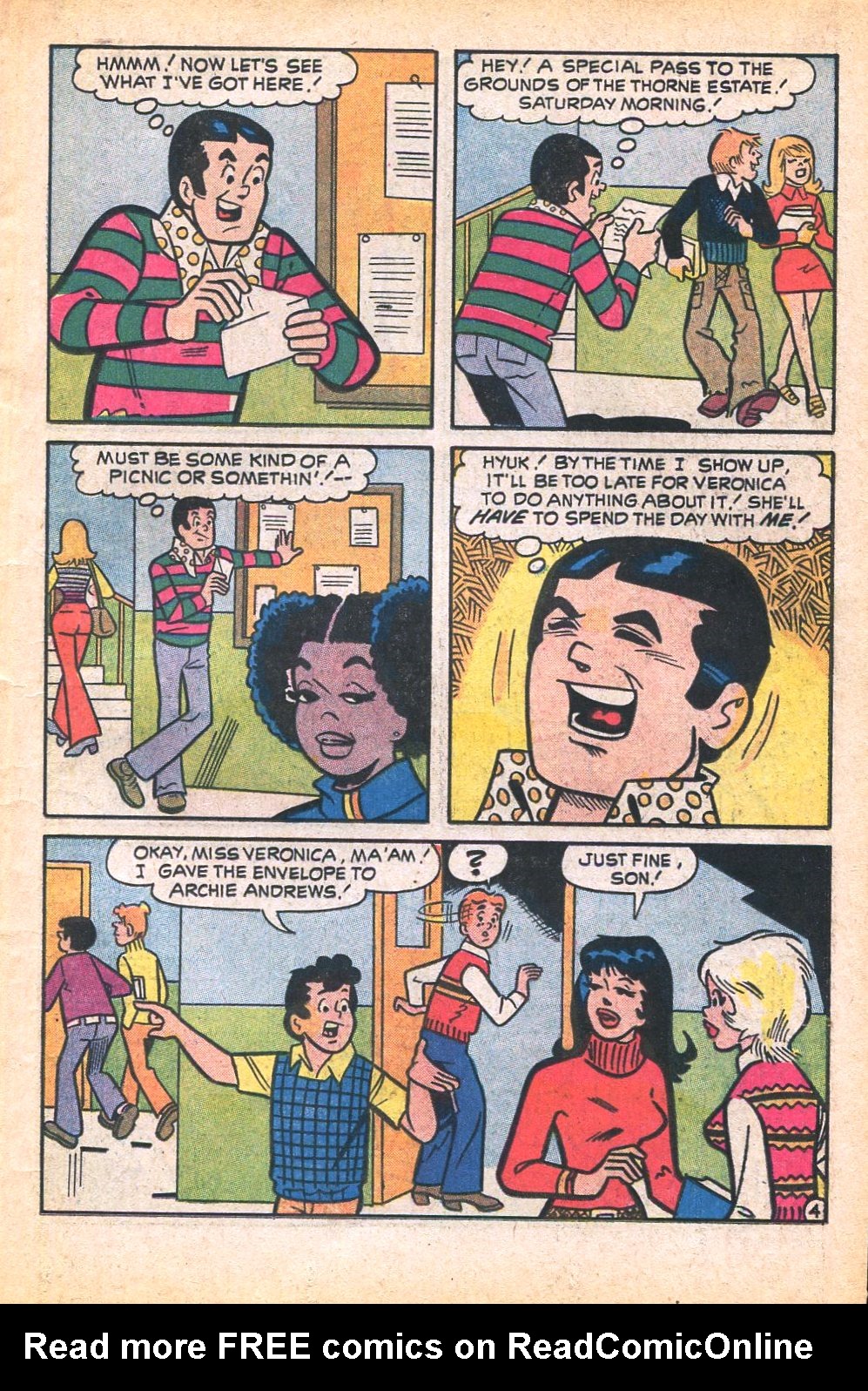Read online Reggie and Me (1966) comic -  Issue #60 - 23