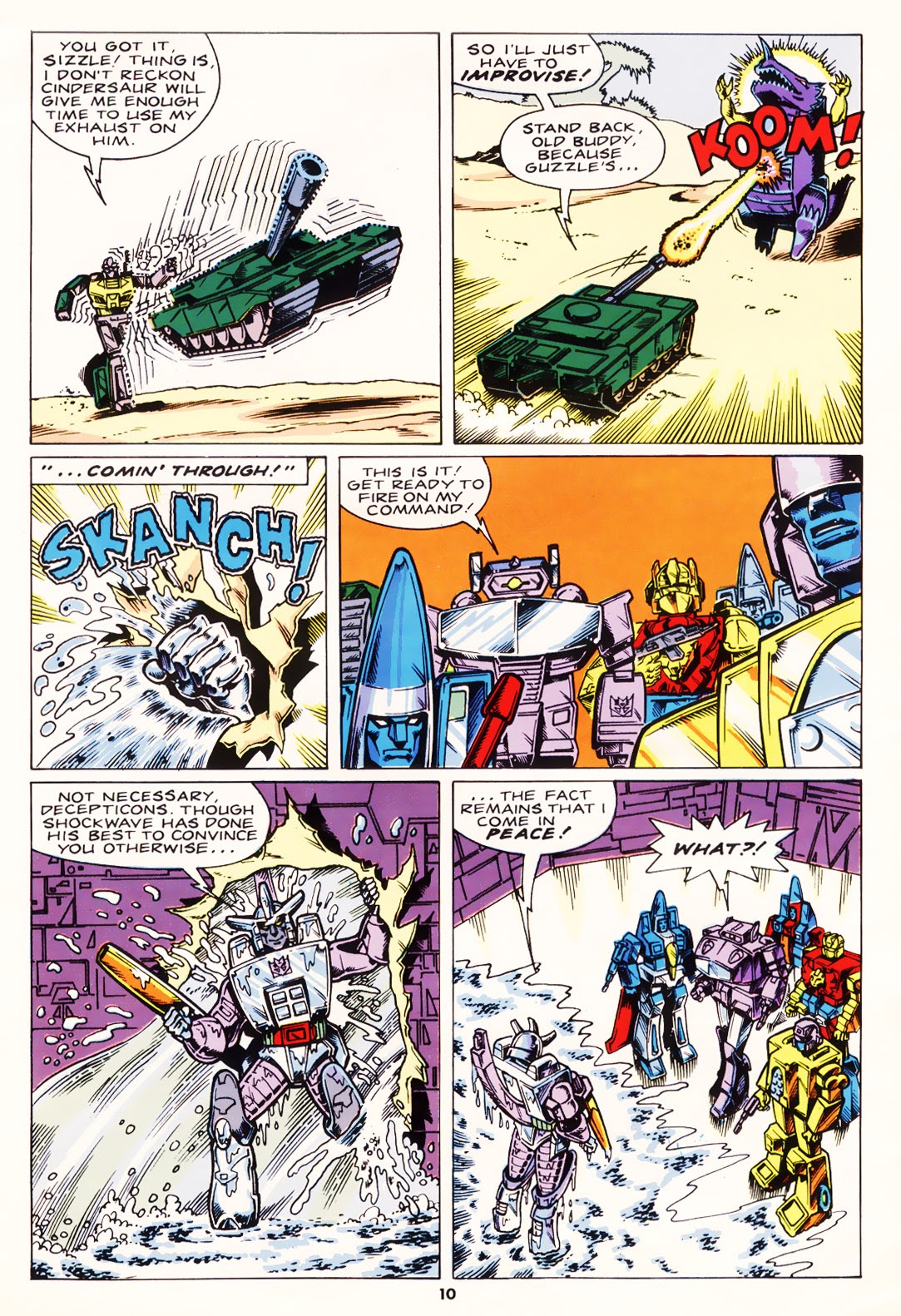 Read online The Transformers (UK) comic -  Issue #153 - 10