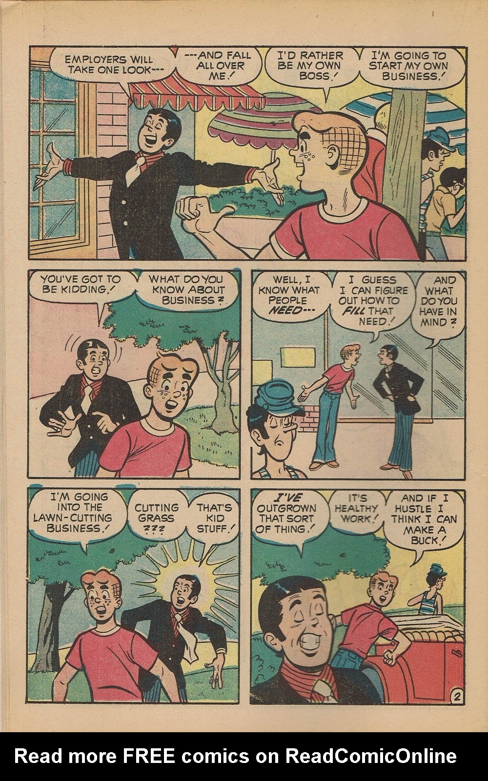 Read online Reggie and Me (1966) comic -  Issue #57 - 14