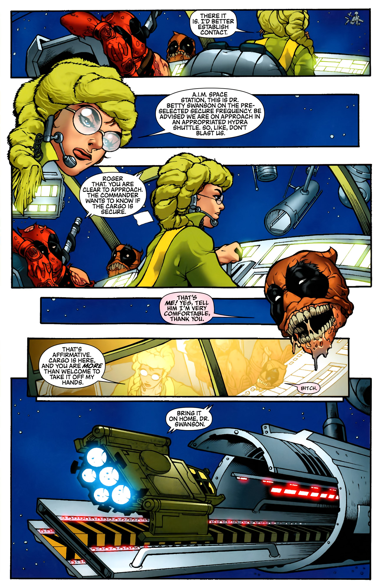 Read online Deadpool: Merc With a Mouth comic -  Issue #5 - 5