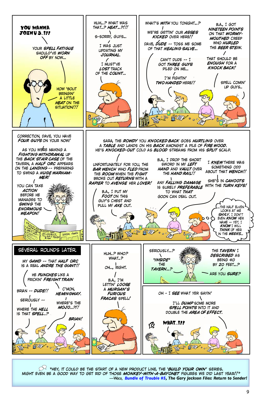 Read online Knights of the Dinner Table comic -  Issue #194 - 11