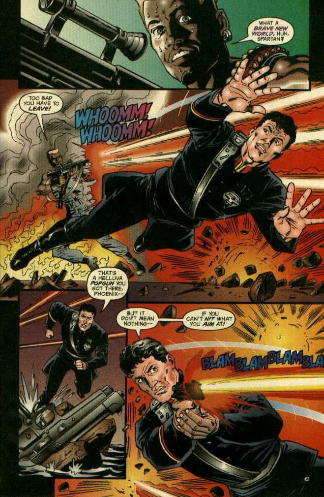 Read online Demolition Man comic -  Issue #3 - 4