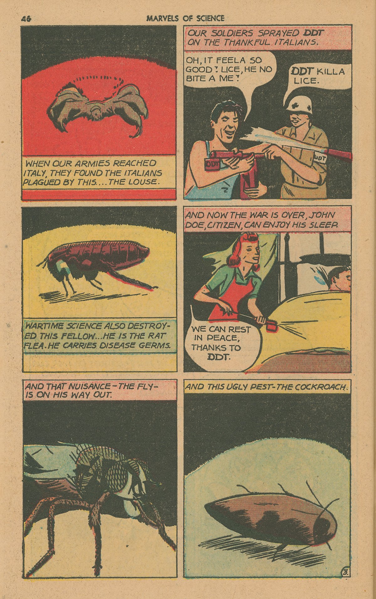Read online Marvels Of Science comic -  Issue #4 - 48