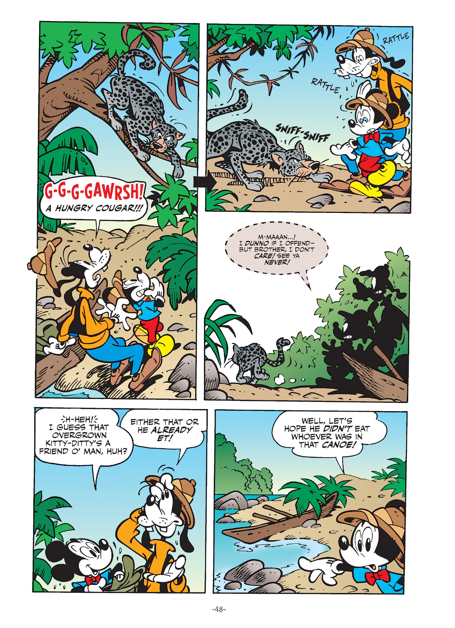 Read online Mickey and Donald: The Search For the Zodiac Stone comic -  Issue # TPB - 47