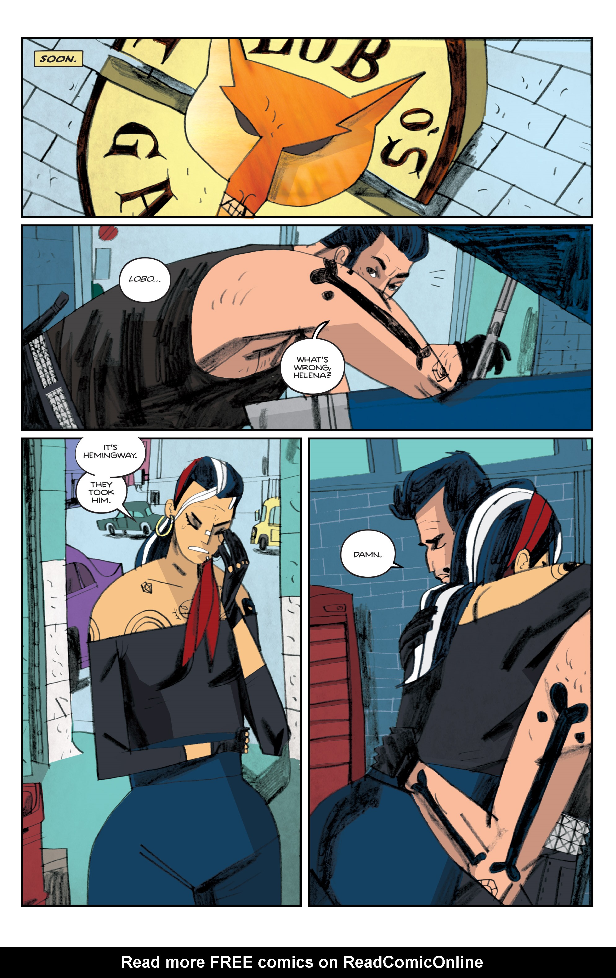 Read online Helena Crash comic -  Issue #4 - 6