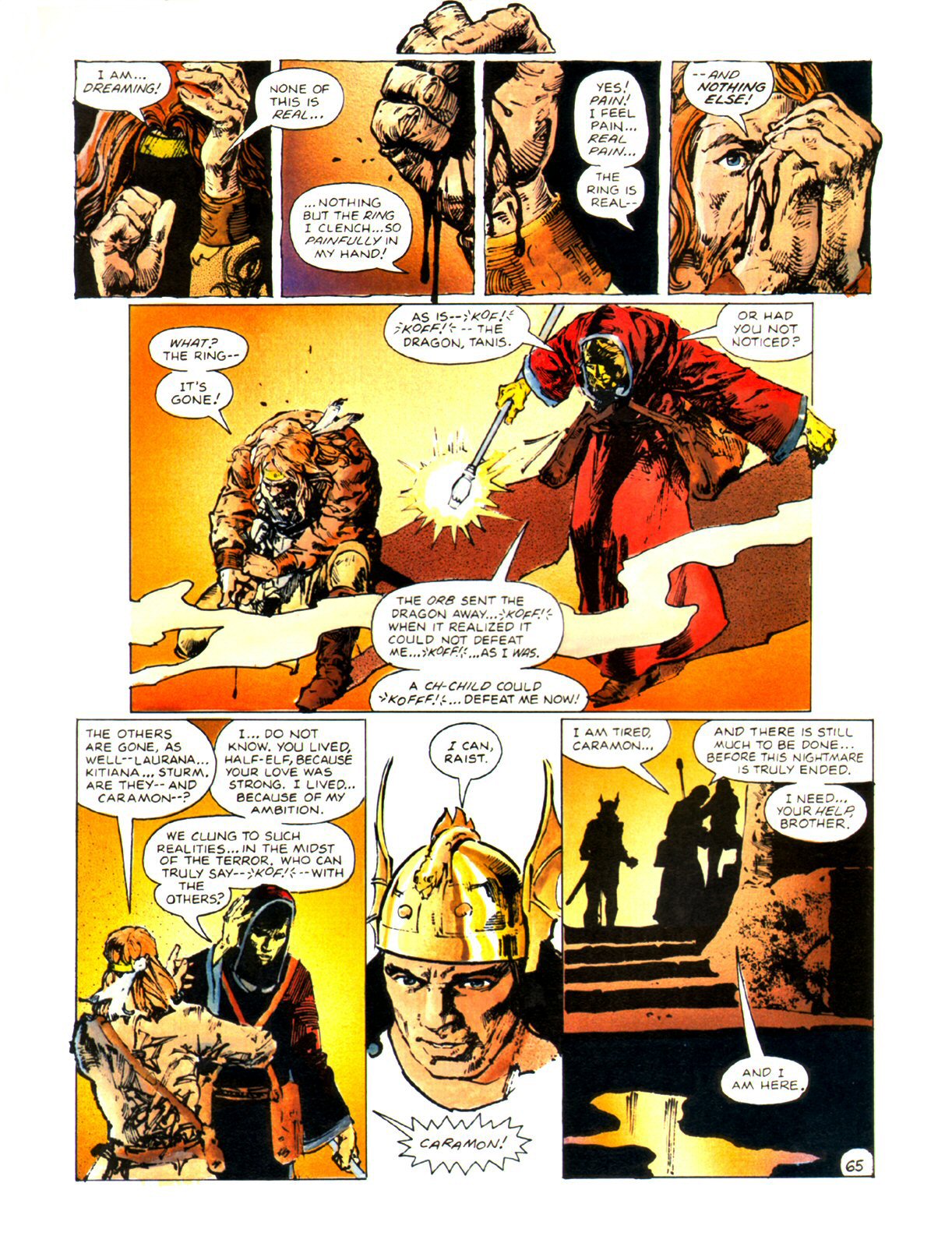 Read online Dragonlance Saga comic -  Issue #3 - 68