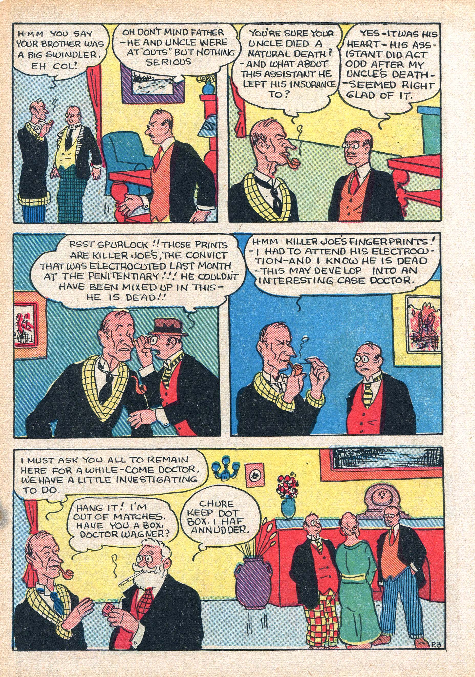 Read online Keen Detective Funnies comic -  Issue #7 - 43