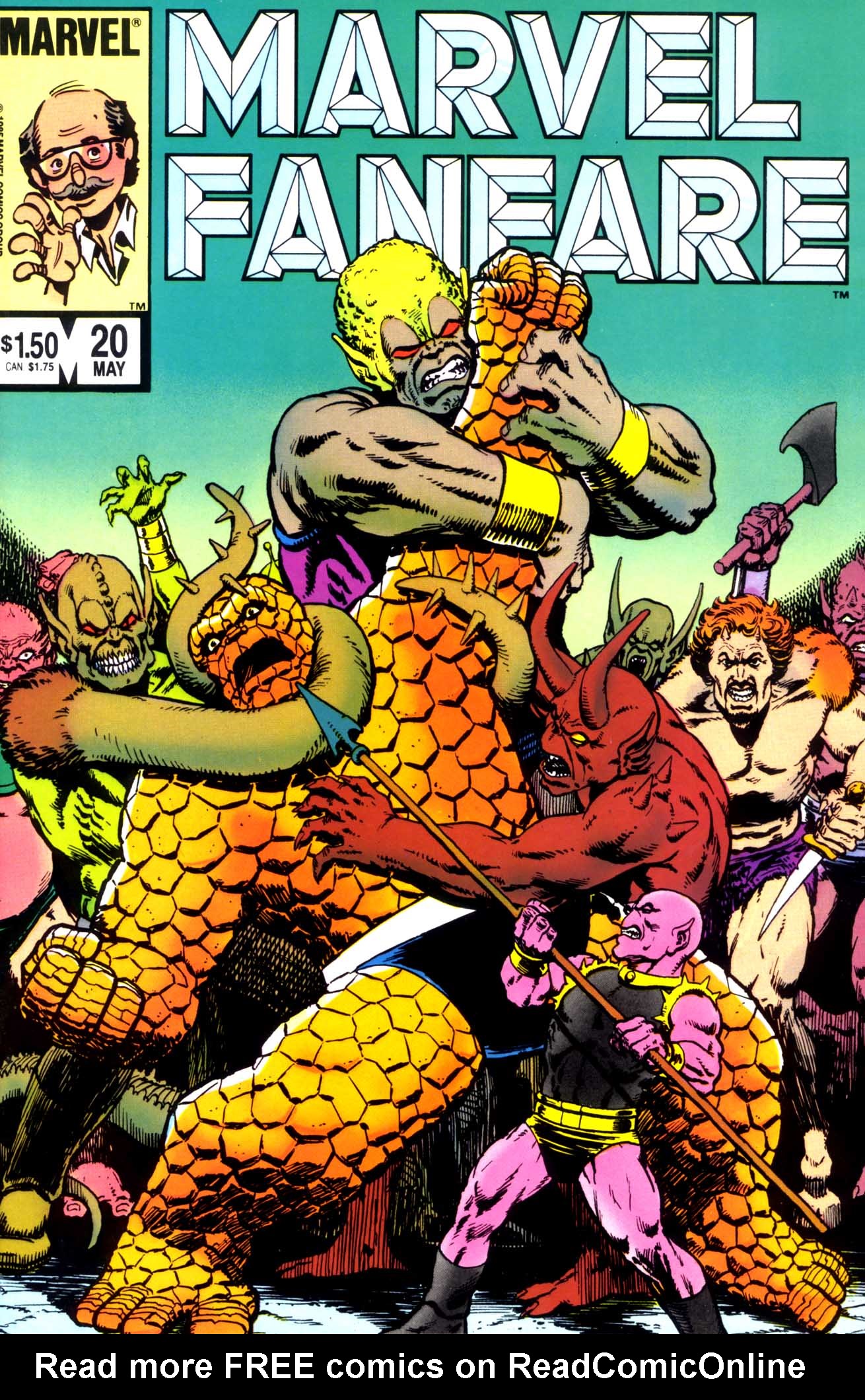 Read online Marvel Fanfare (1982) comic -  Issue #20 - 1