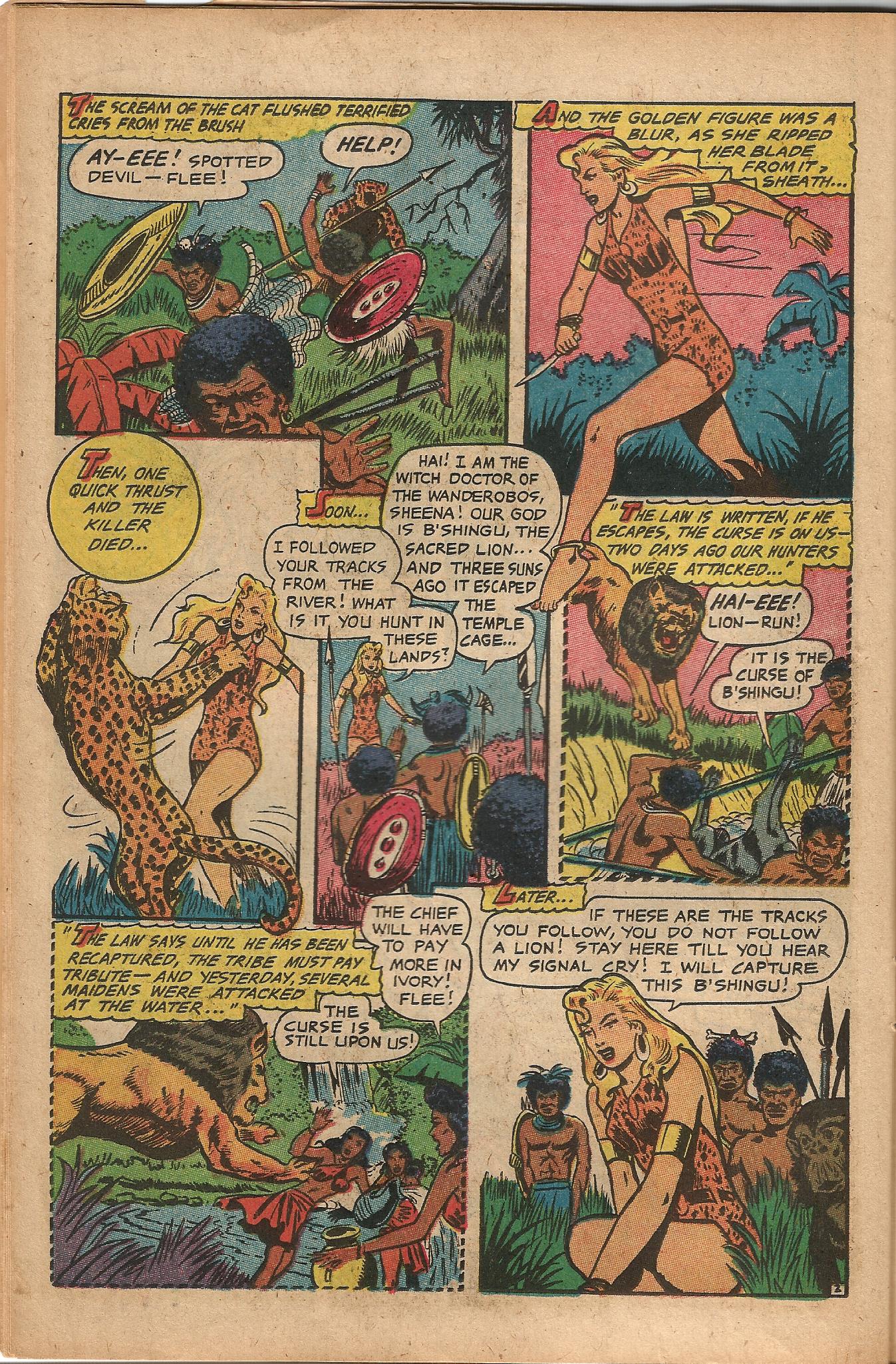 Read online Sheena, Queen of the Jungle (1958) comic -  Issue #9 - 14