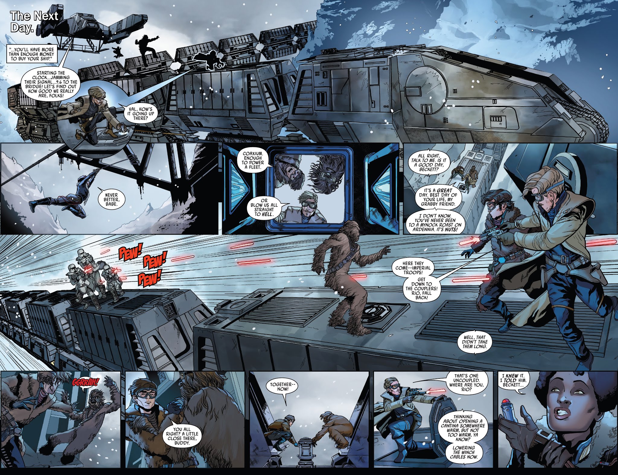 Read online Solo: A Star Wars Story Adaptation comic -  Issue #2 - 12