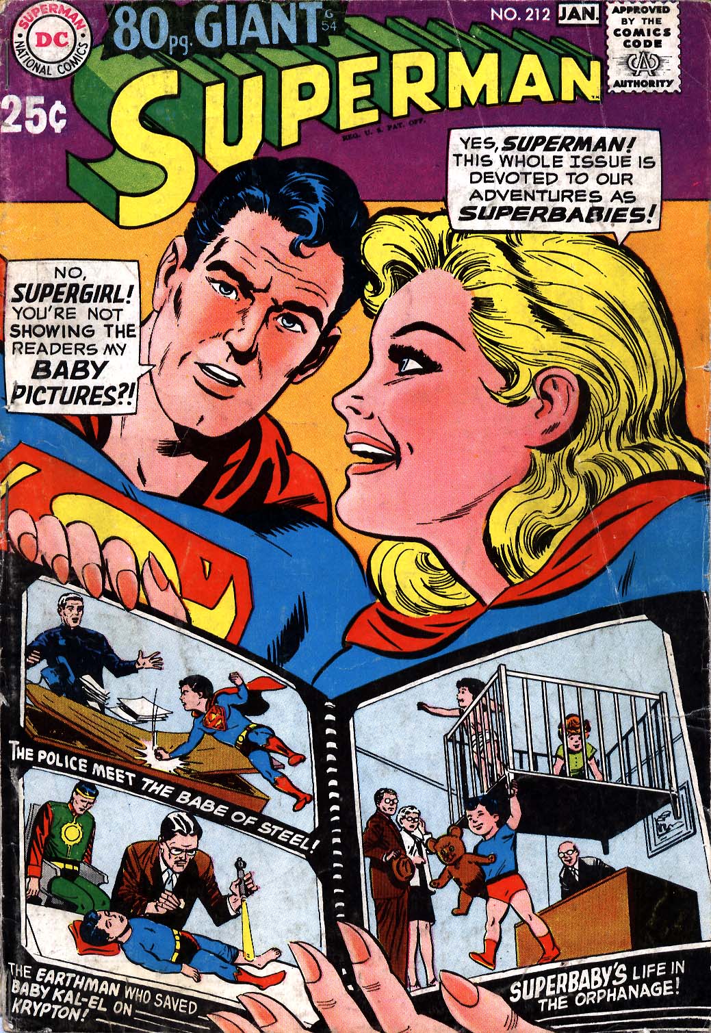 Read online Superman (1939) comic -  Issue #212 - 1