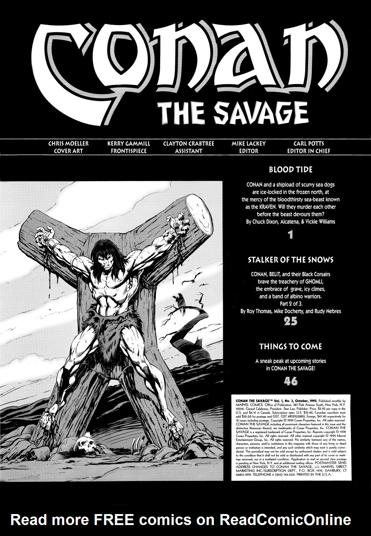 Read online Conan the Savage comic -  Issue #3 - 2