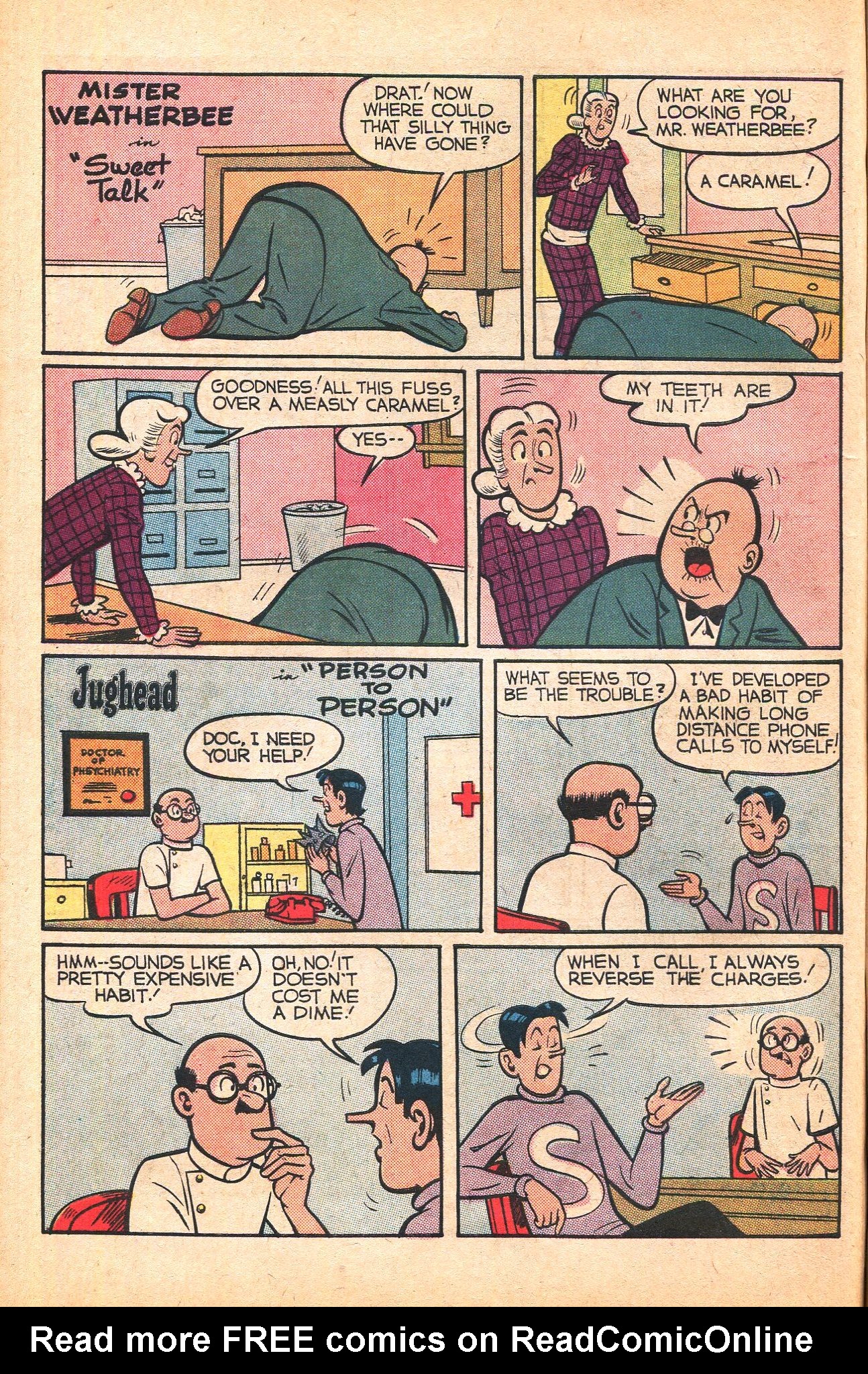 Read online Archie Giant Series Magazine comic -  Issue #139 - 56